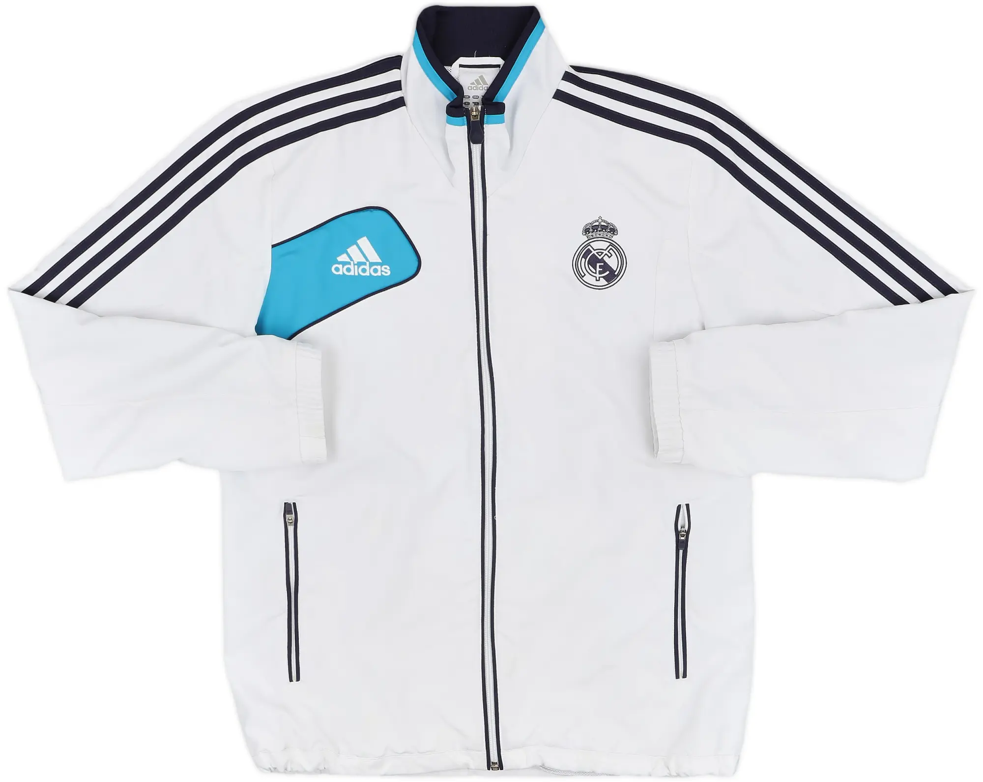 2012-13 Real Madrid adidas Track Jacket - 9/10 - (M)