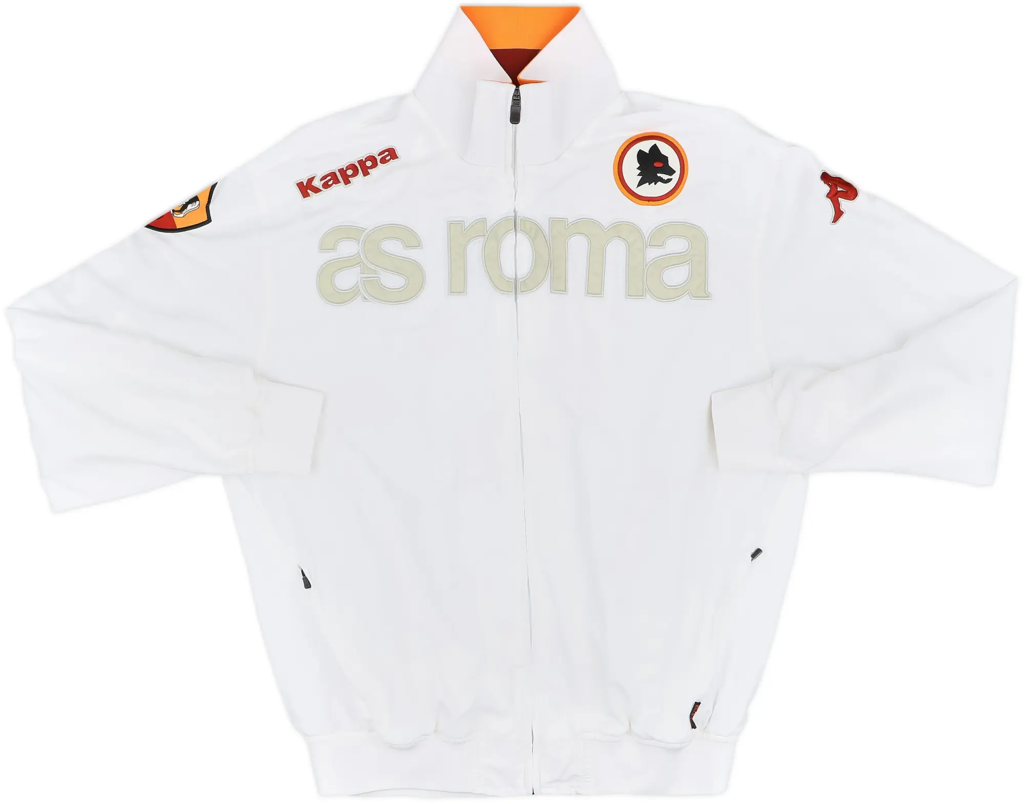 2008-09 Roma Kappa Track Jacket - 9/10 - (L)