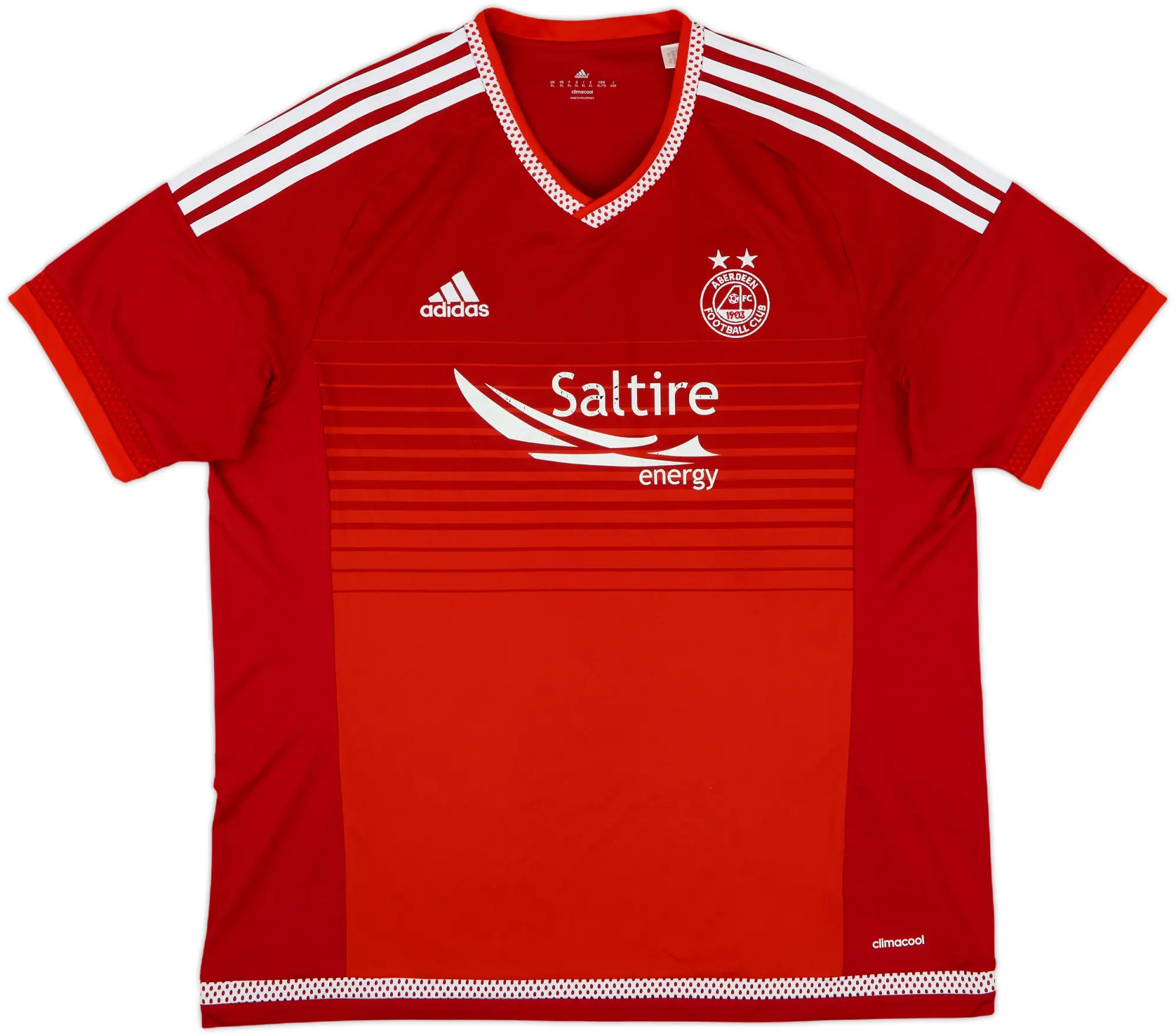 adidas Aberdeen Mens SS Home Shirt 2015/16