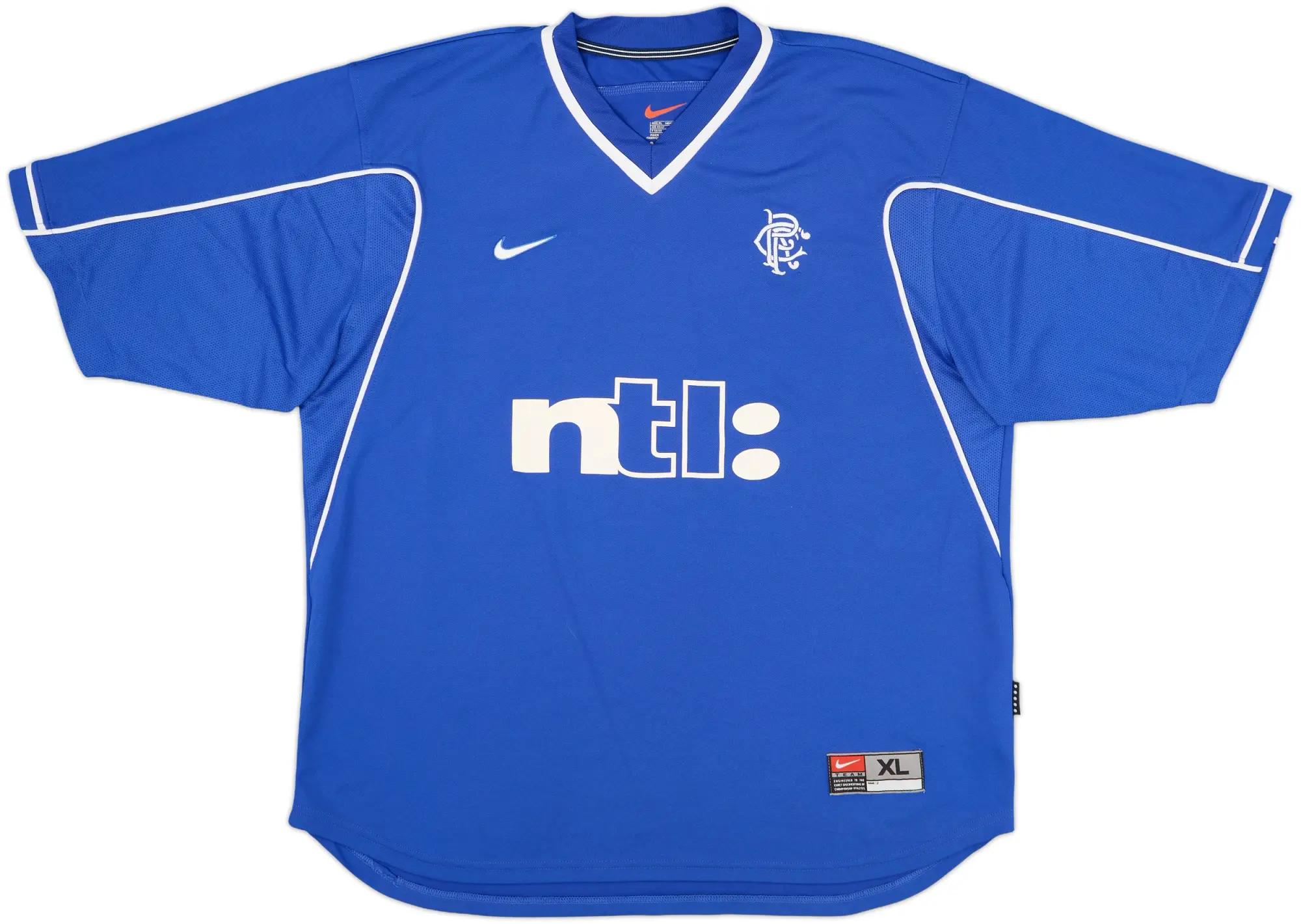 Nike Rangers Mens SS Home Shirt 1999/01