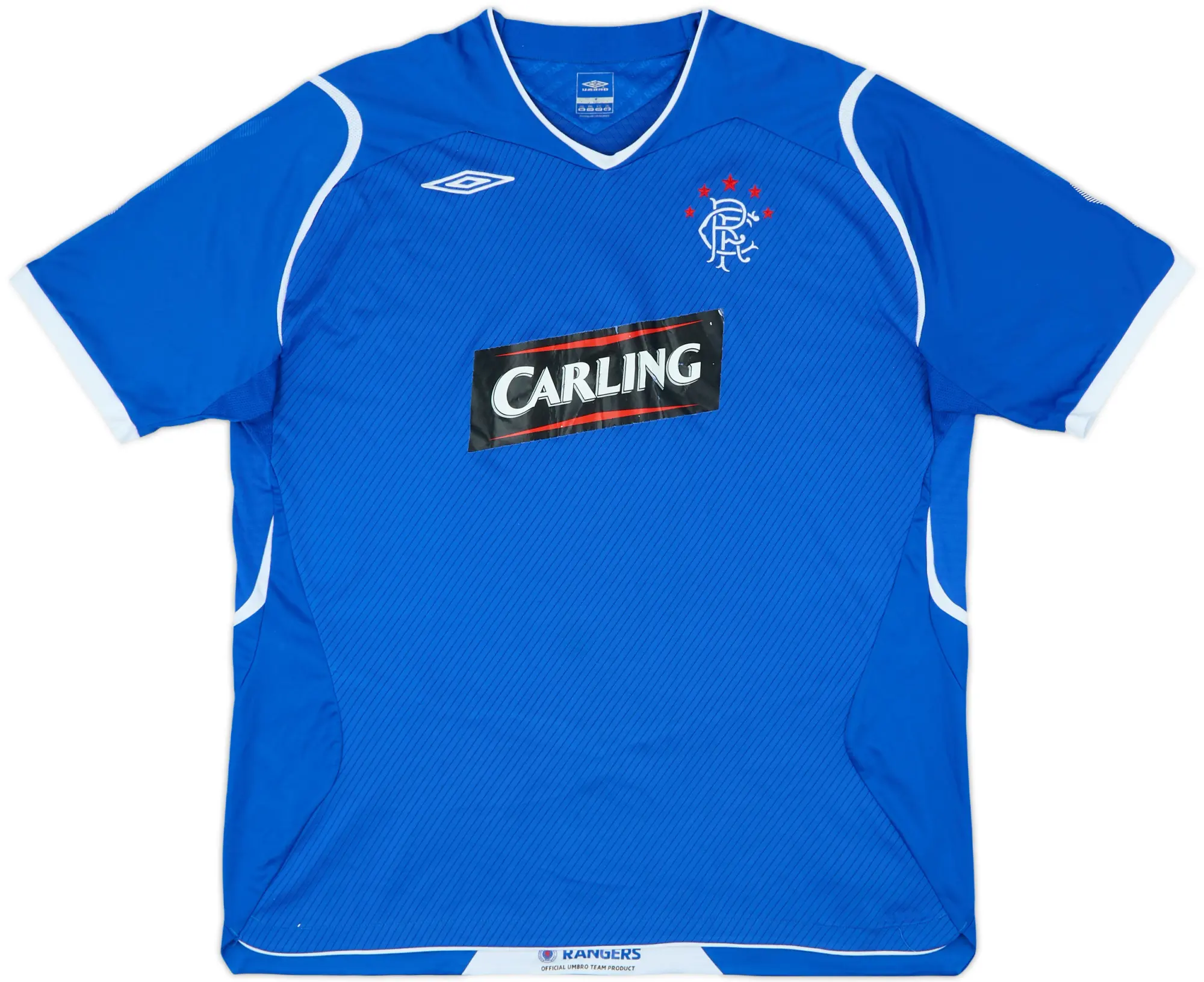 Umbro Rangers Mens SS Home Shirt 2008/09