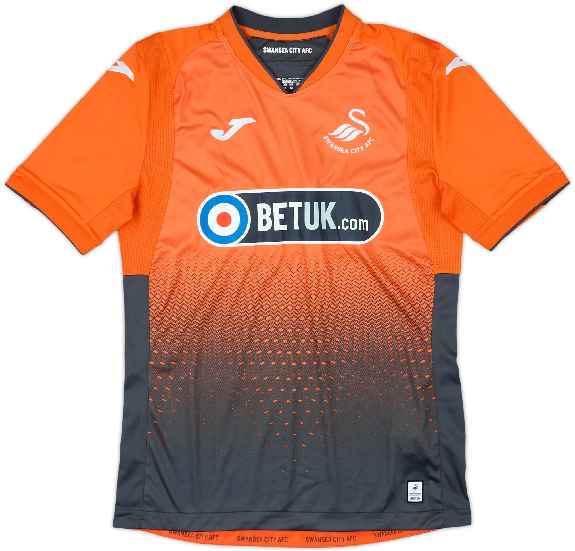 Joma Swansea City Mens SS Away Shirt 2018/19