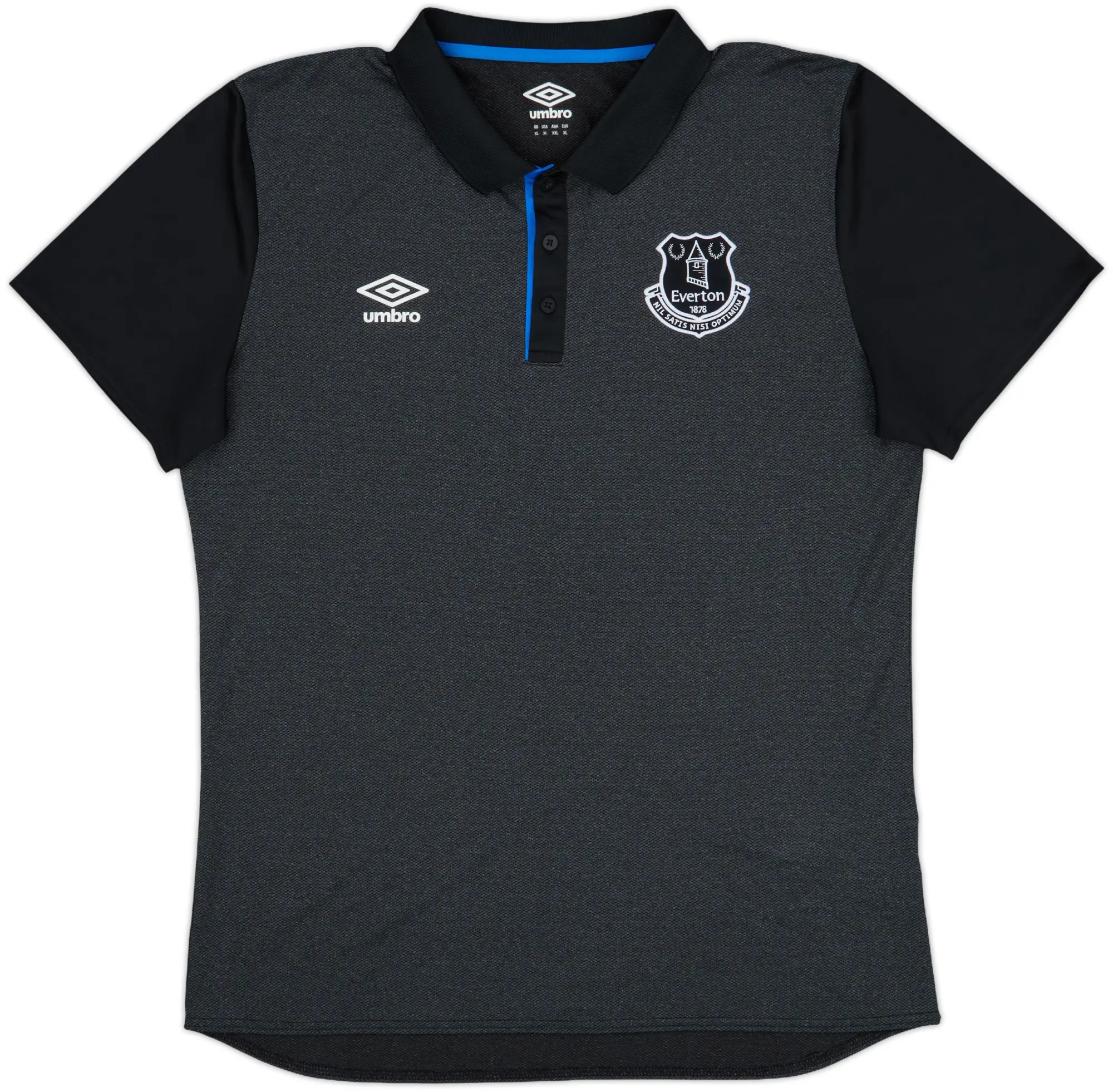 2018-19 Everton Umbro Polo Shirt - 9/10 - (XL)