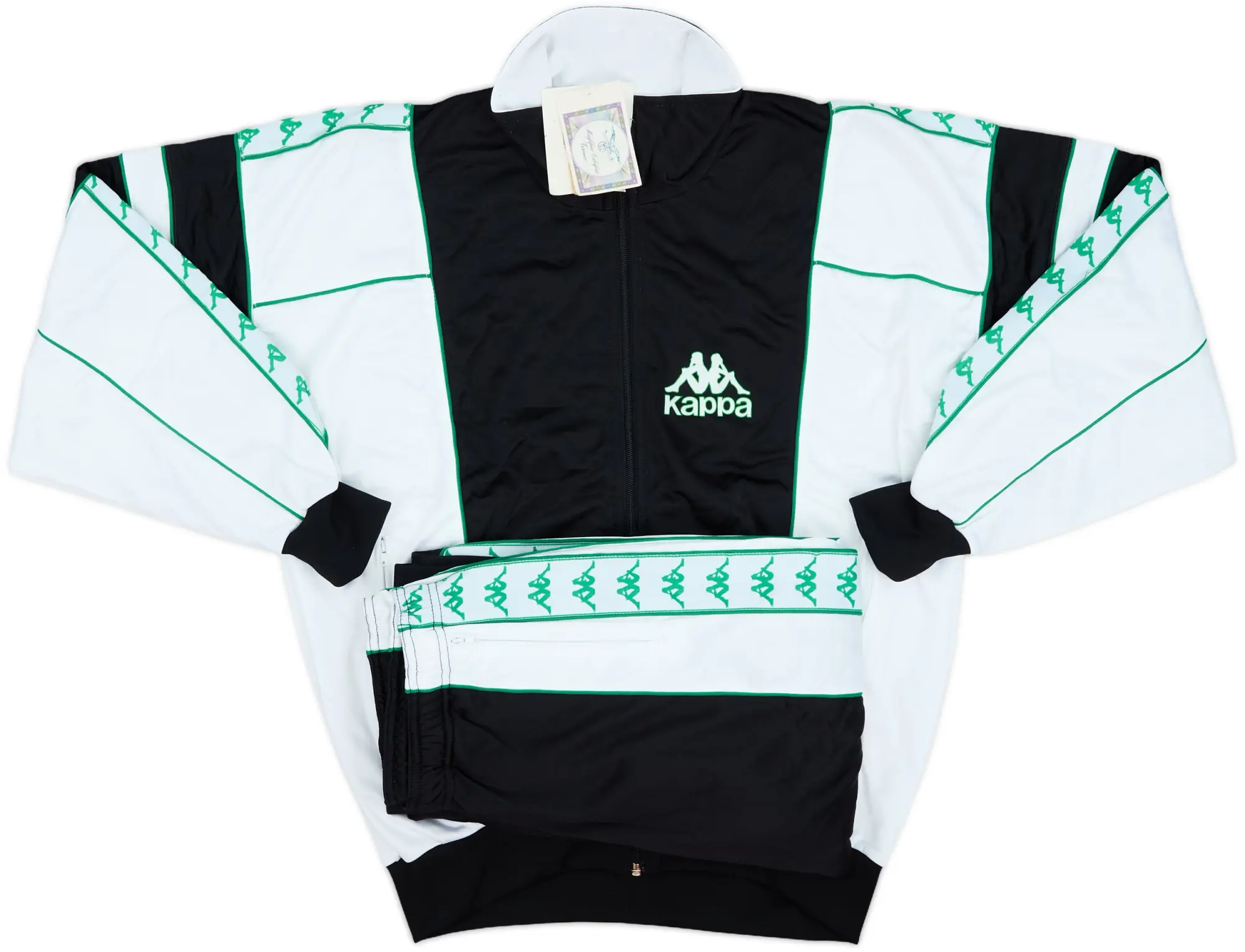 1990-91 Kappa Full Tracksuit (Juventus) (M)