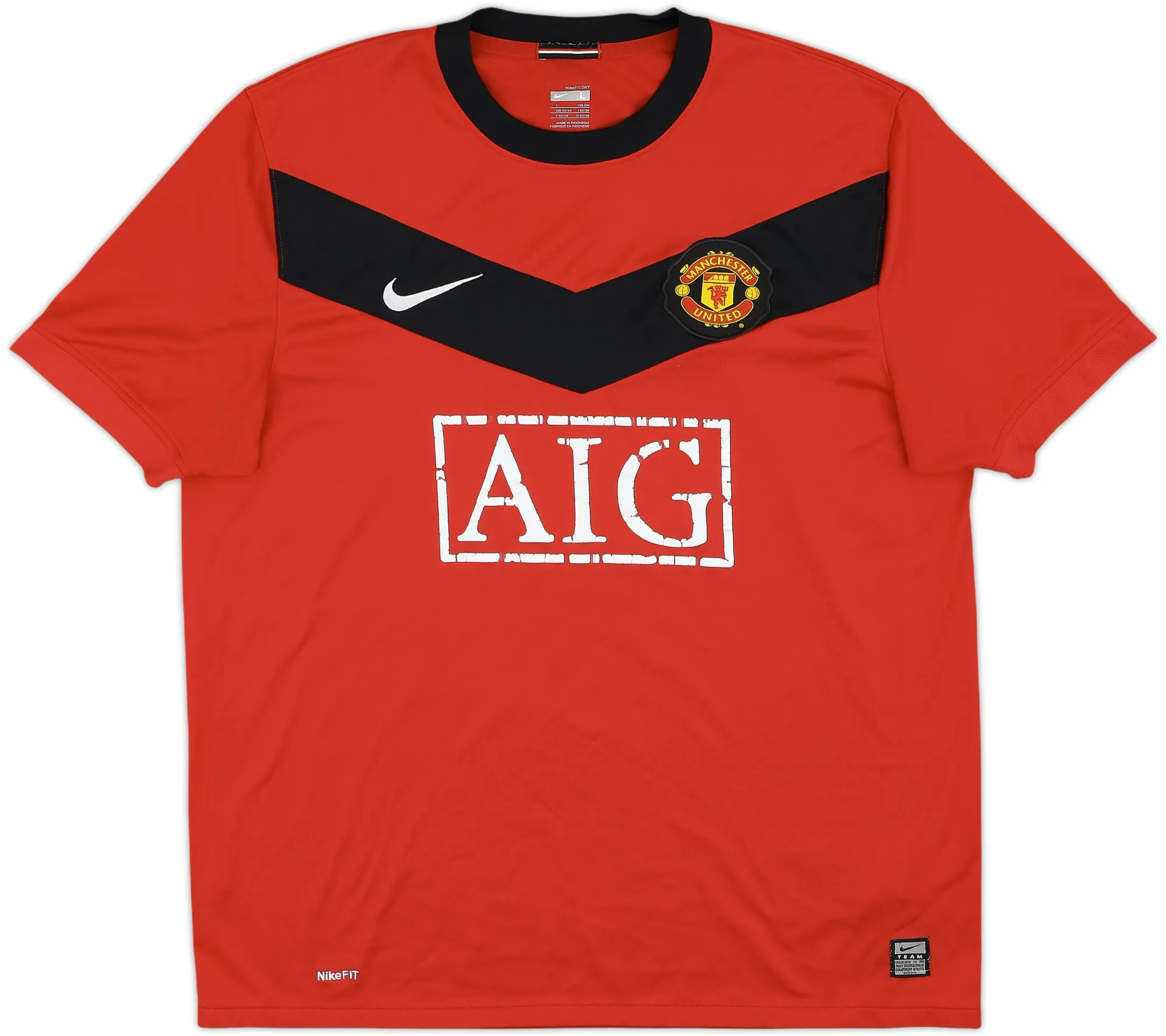 Nike Manchester United Mens SS Home Shirt 2009/10