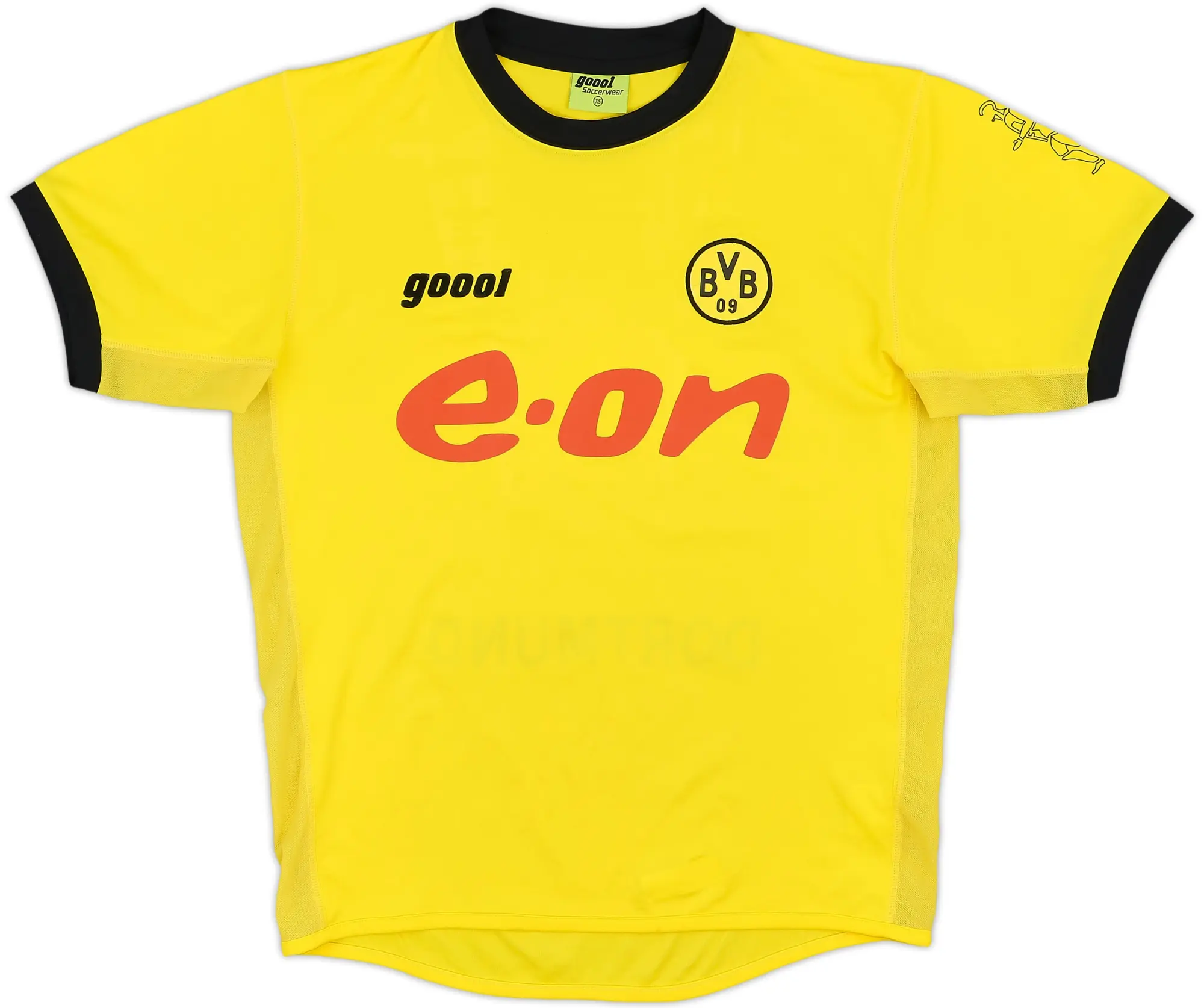 Home Borussia Dortmund Mens SS Home Shirt 2003/04