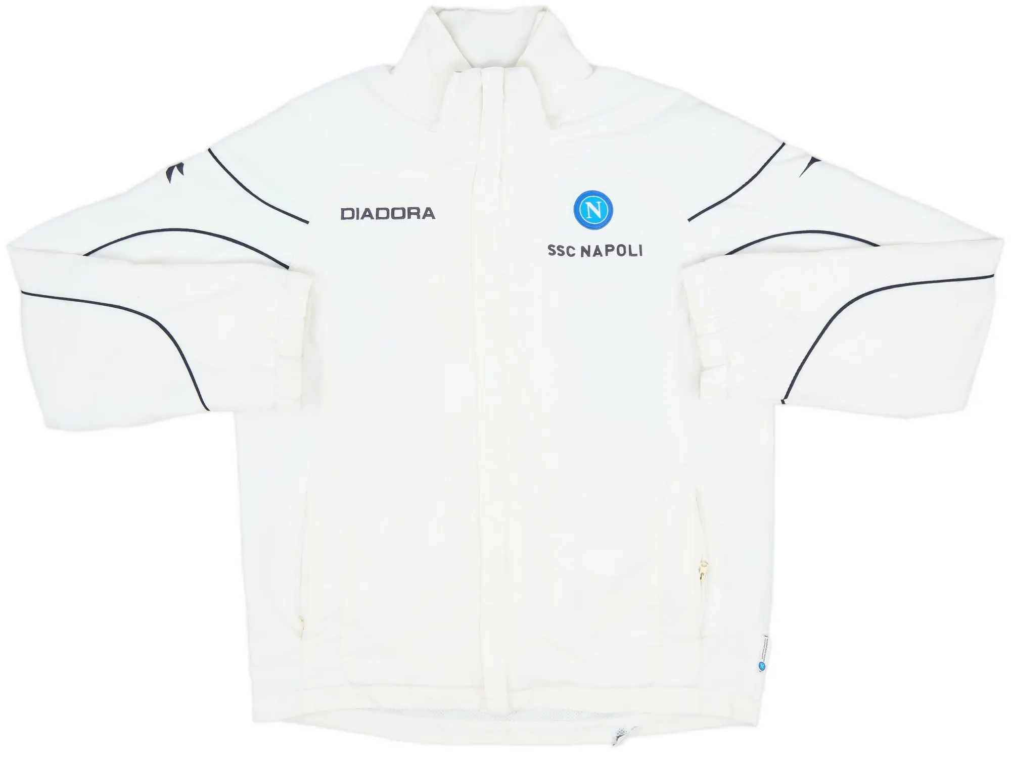 2007-08 Napoli Diadora Track Jacket - 8/10 - (XL)