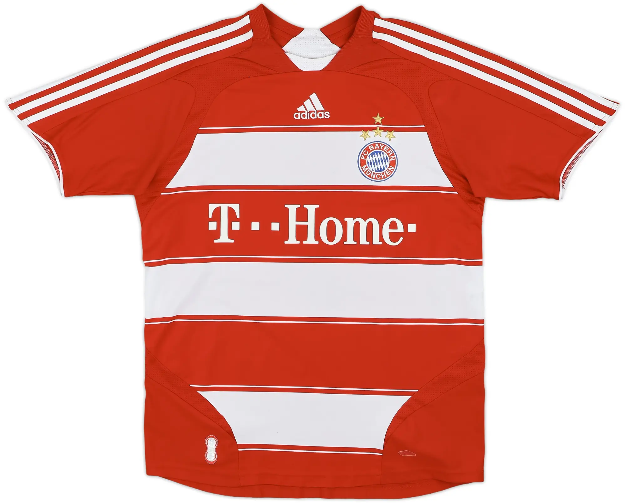adidas Bayern Munich Boys SS Home Shirt 2008/09