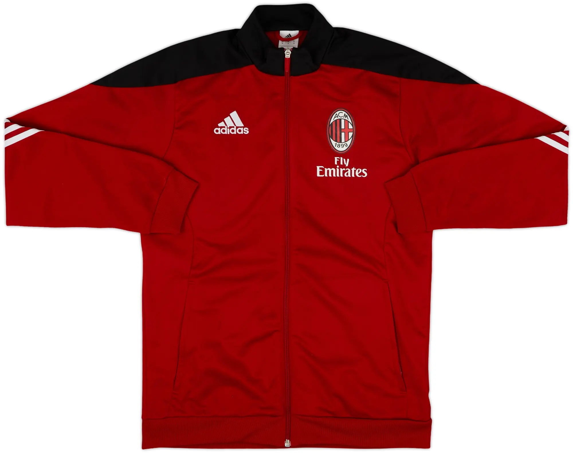 2016-17 AC Milan adidas Track Jacket - 8/10 - (M)