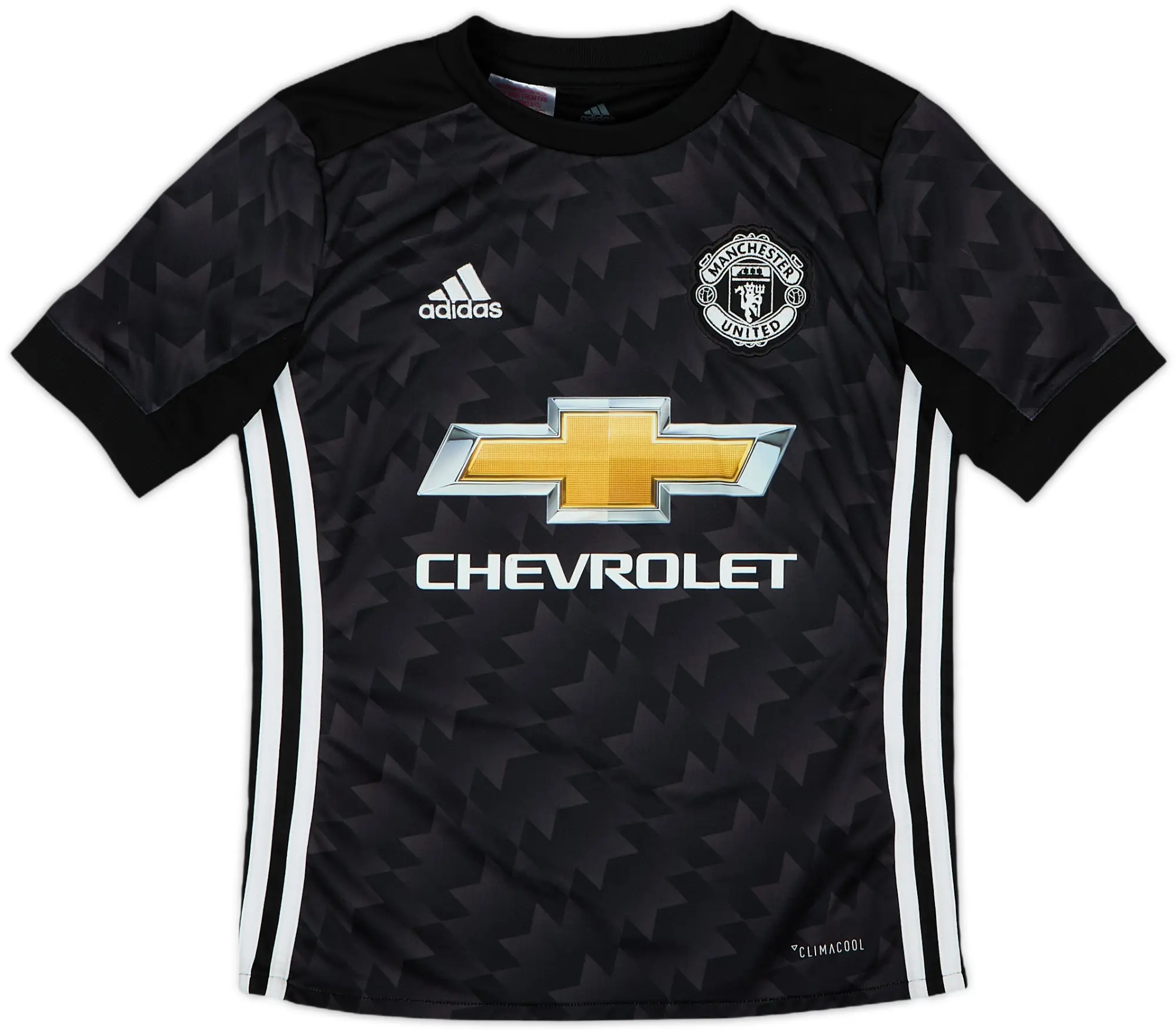 adidas Manchester United Boys SS Away Shirt 2017/18