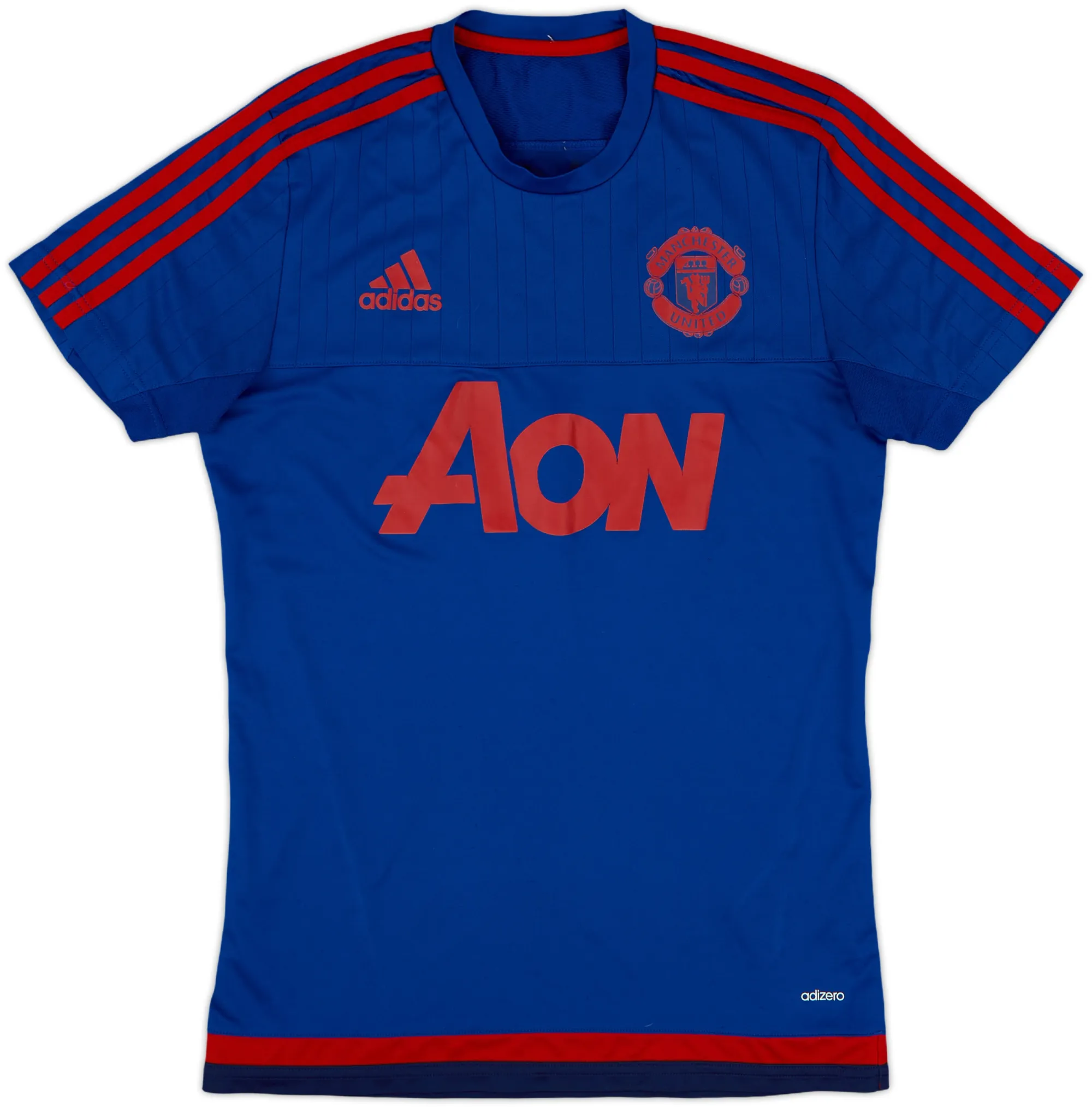 adidas Manchester United Mens SS Player Issue Home Shirt 2015/16