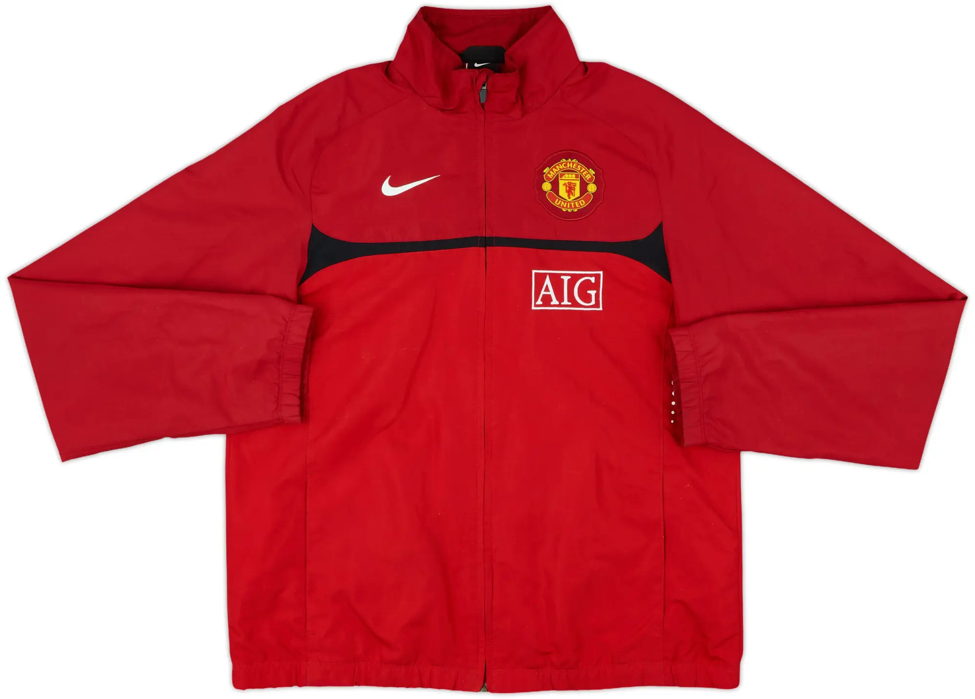 2009-10 Manchester United Nike Track Jacket - 7/10 - (M)