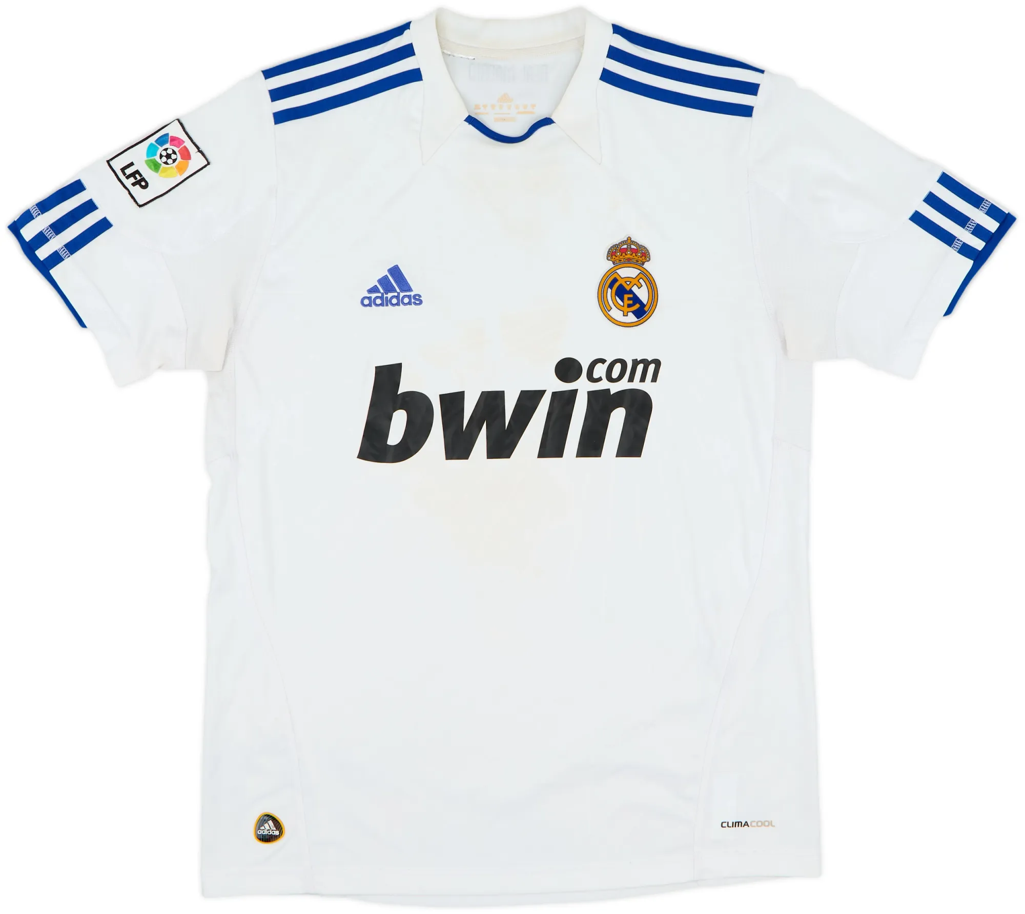 adidas Real Madrid Boys SS Home Shirt 2010/11