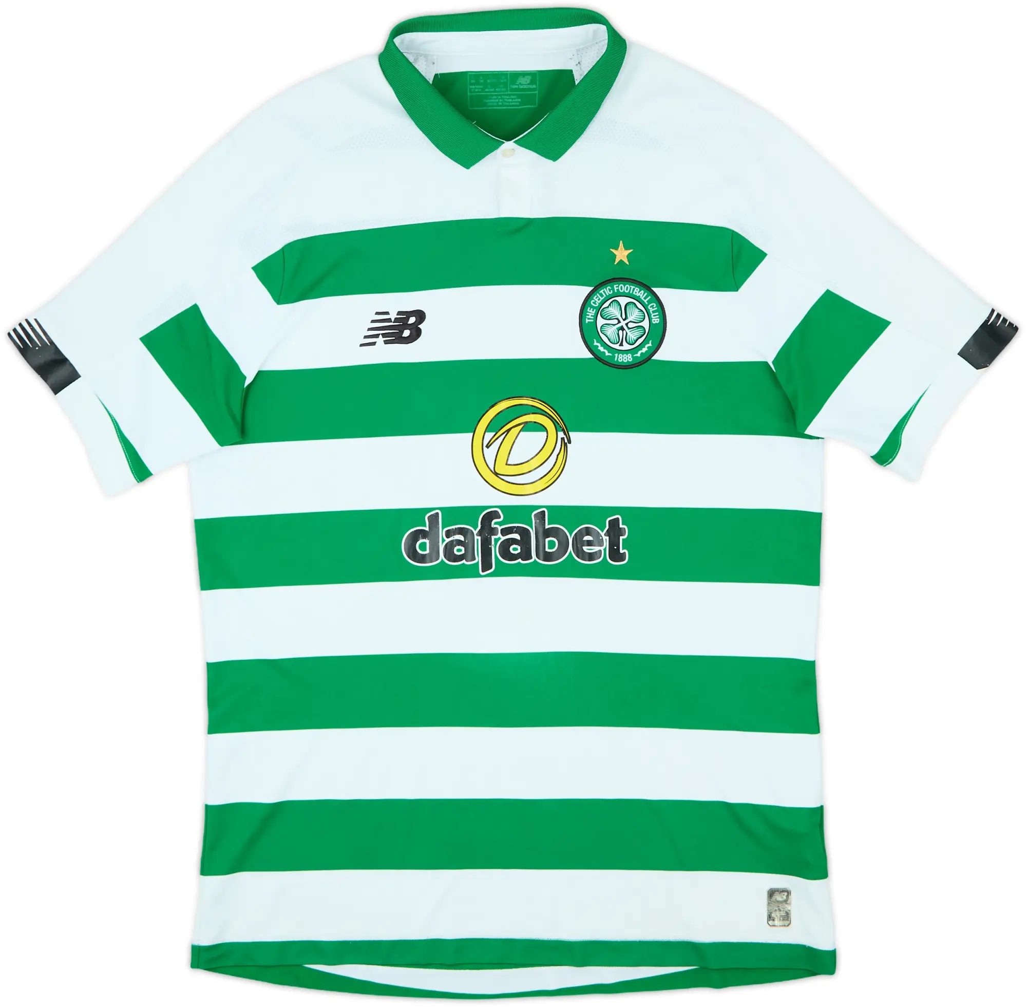 NewBalance Celtic Mens SS Home Shirt 2019/20