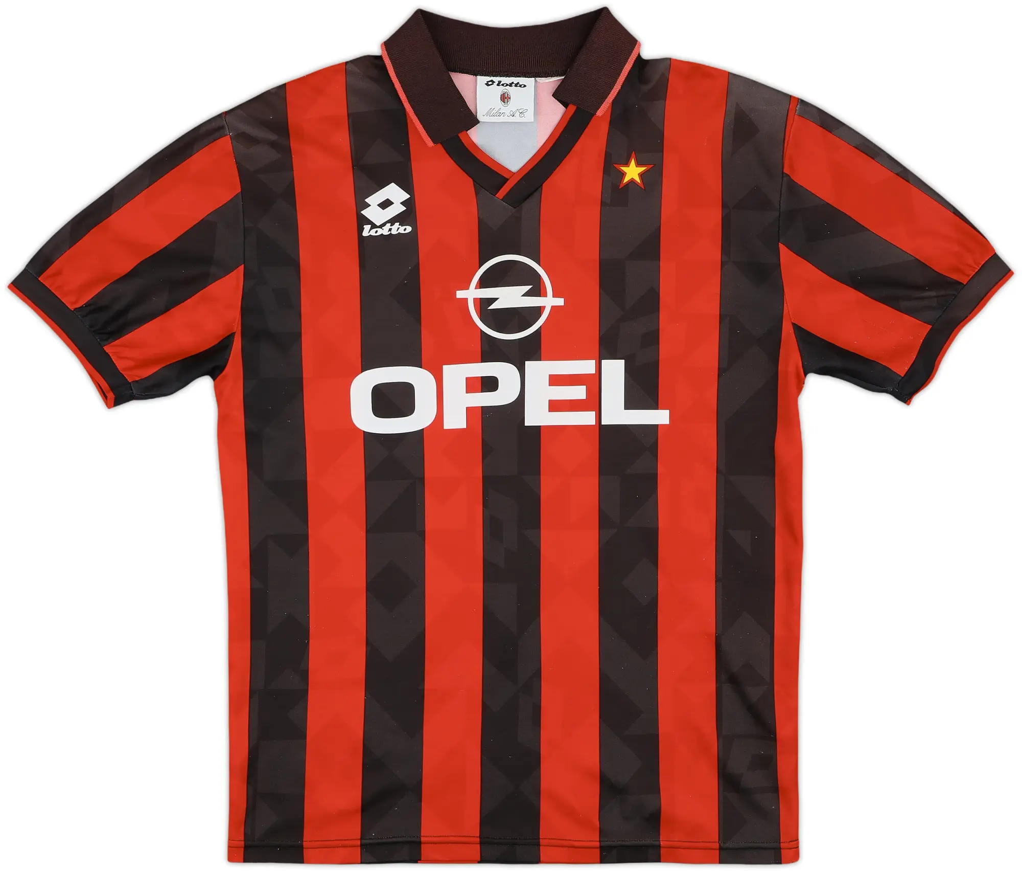 1993-94 AC Milan Home Shirt - 8/10 - (L)
