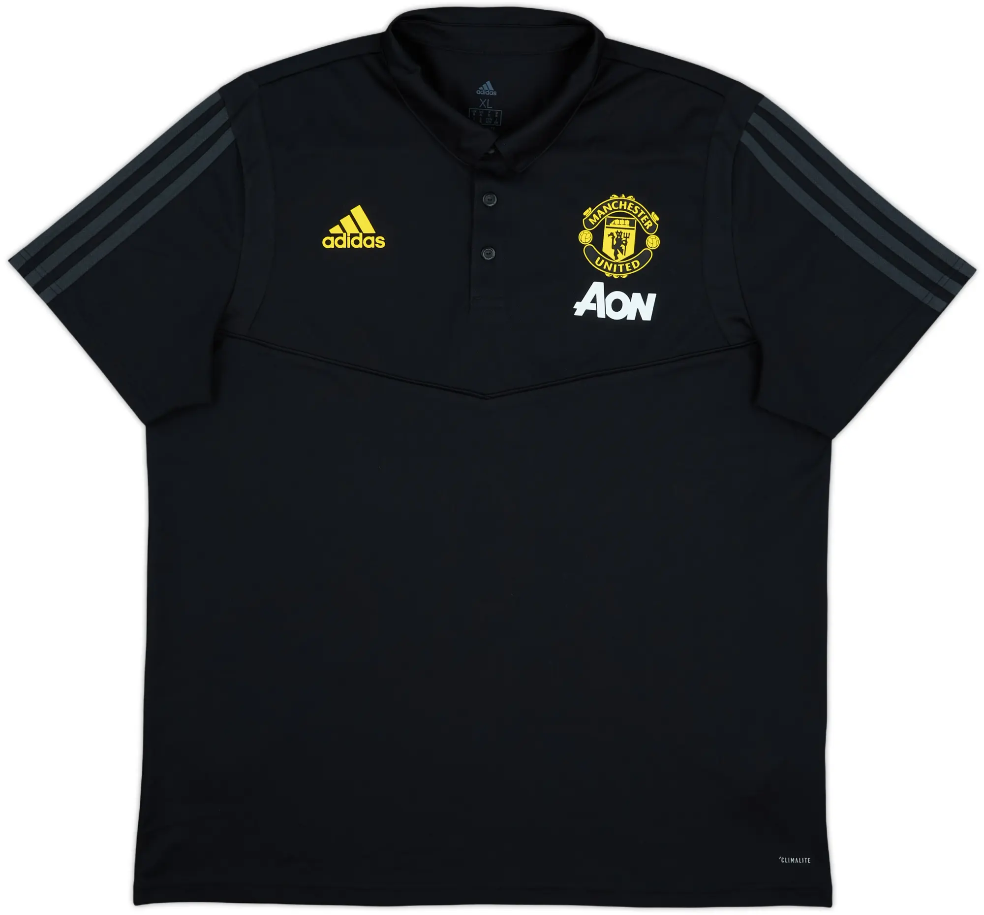 2019-20 Manchester United adidas Polo Shirt - 10/10 - (XL)