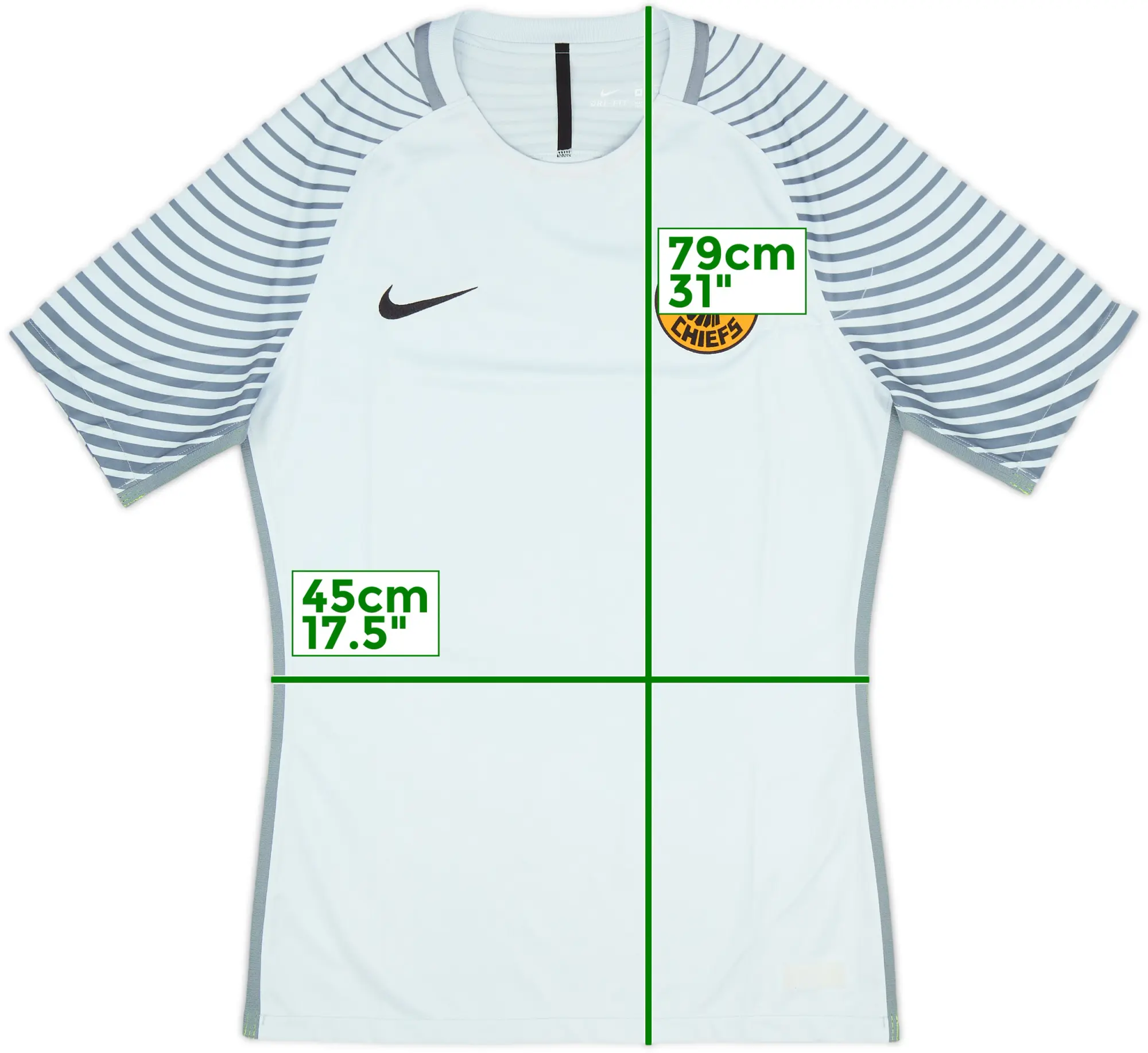 Nike Kaizer Chiefs Mens SS Goalkeeper Player Issue Home Shirt 2016/17
