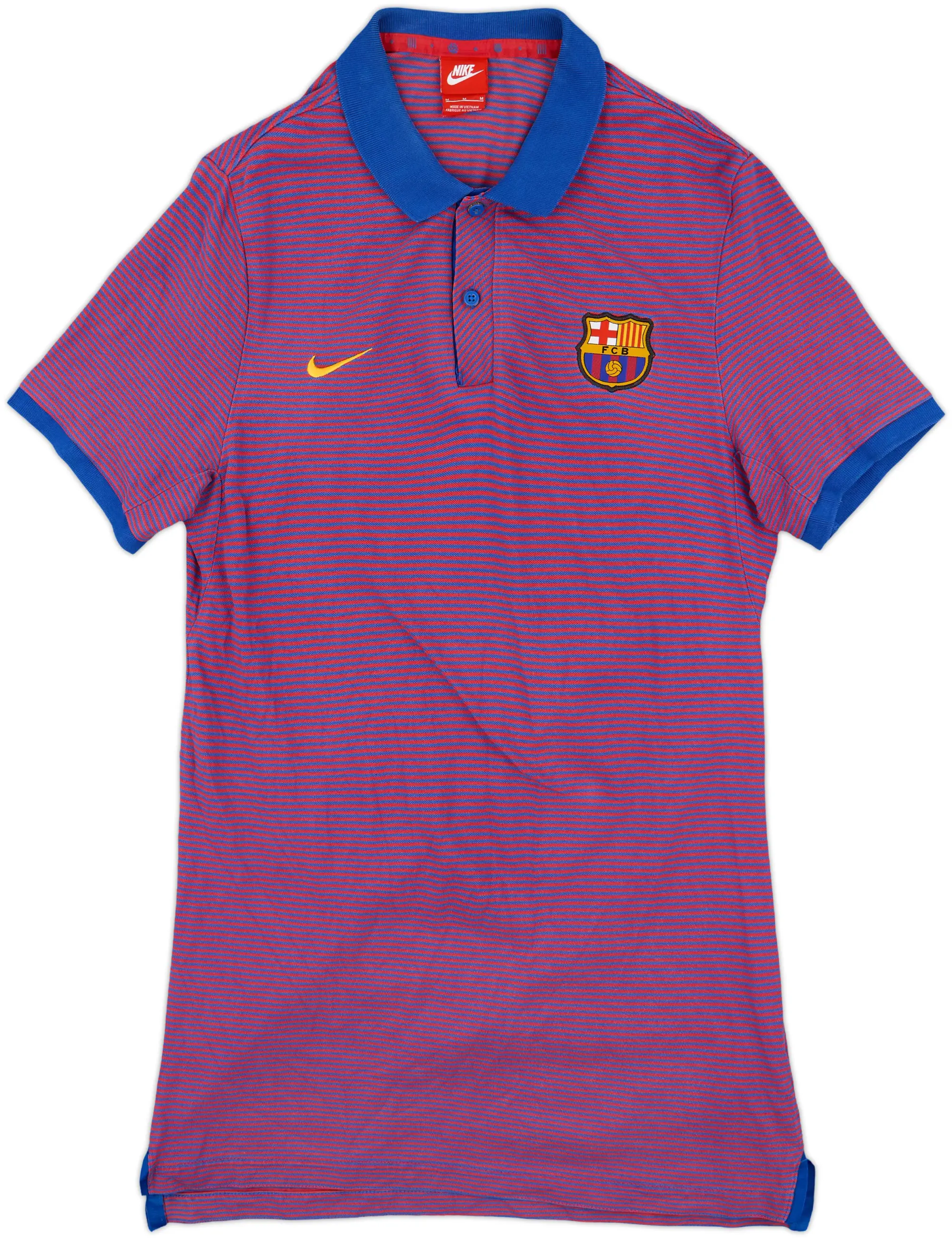 2016-17 Barcelona Nike Polo Shirt - 9/10 - (M)