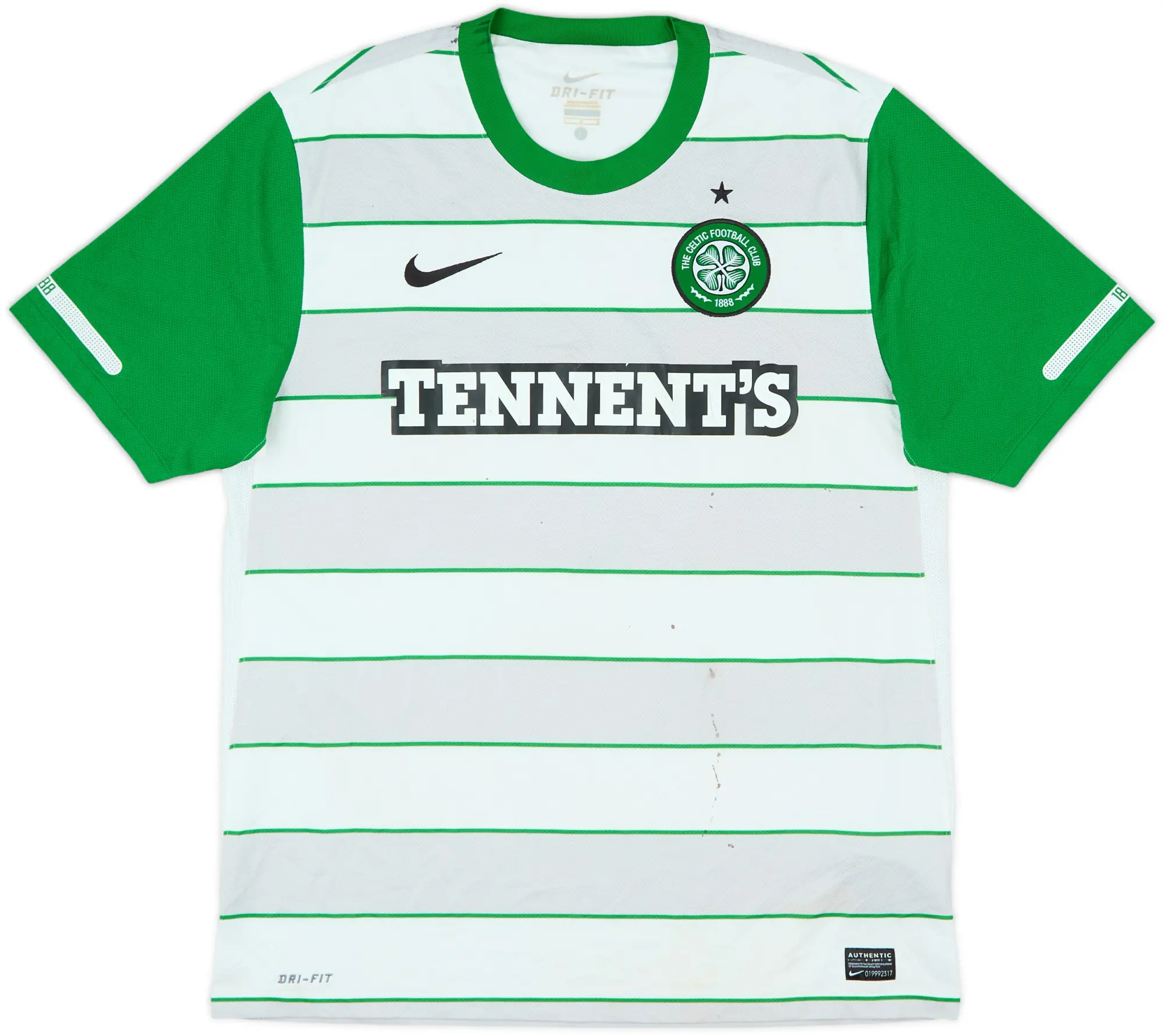 Nike Celtic Mens SS Away Shirt 2011/12
