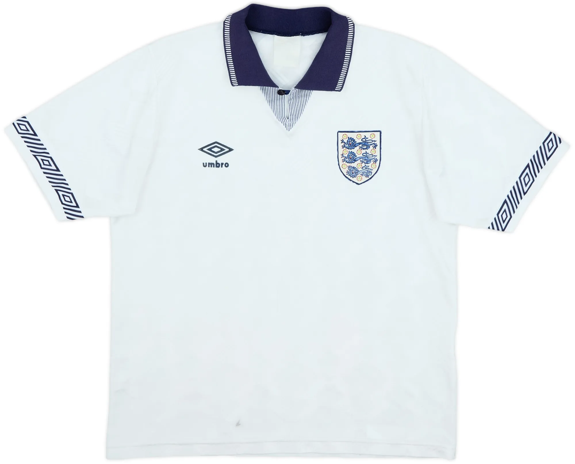 Umbro England Mens SS Home Shirt 1990