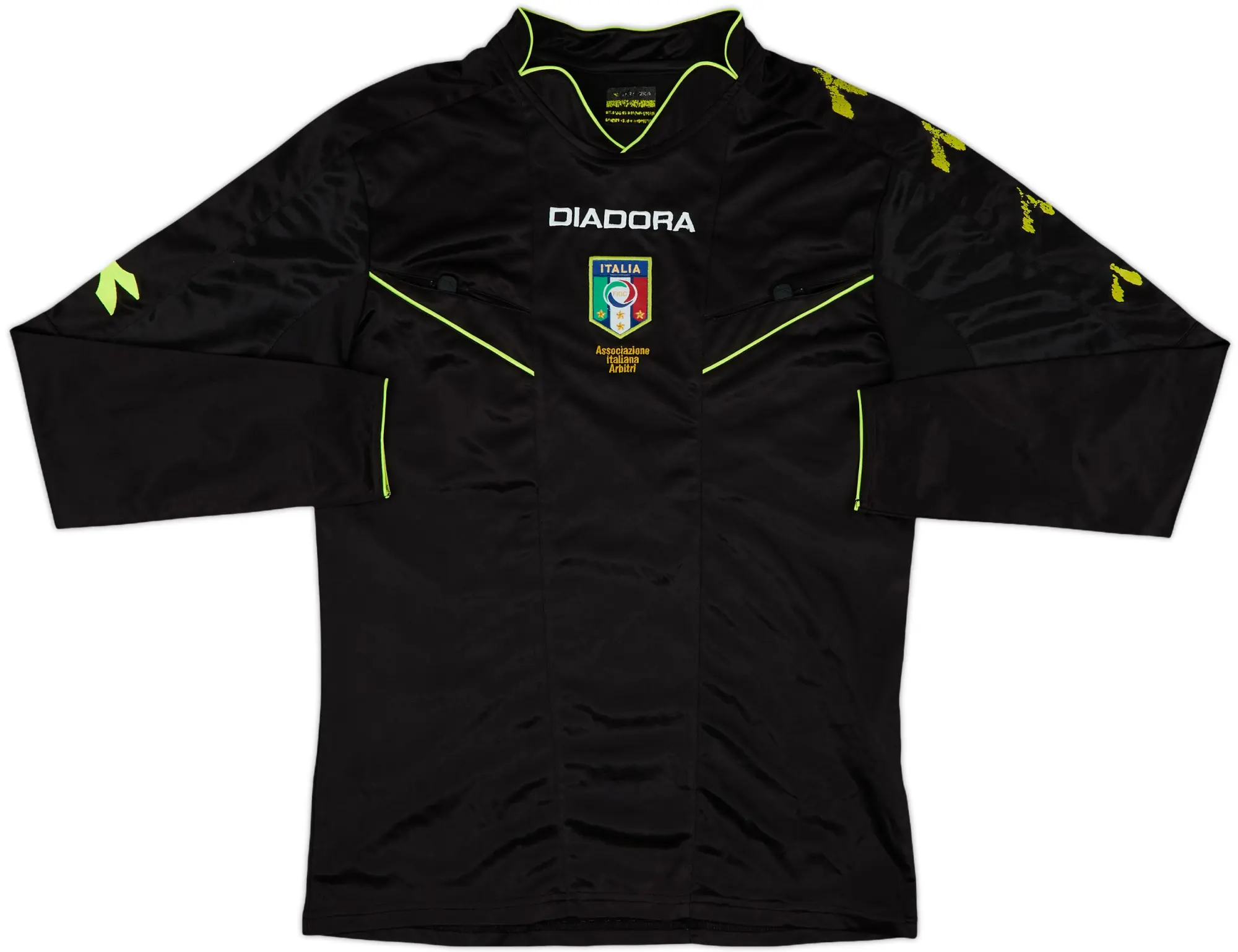 Diadora Italy Mens LS Home Shirt 2000