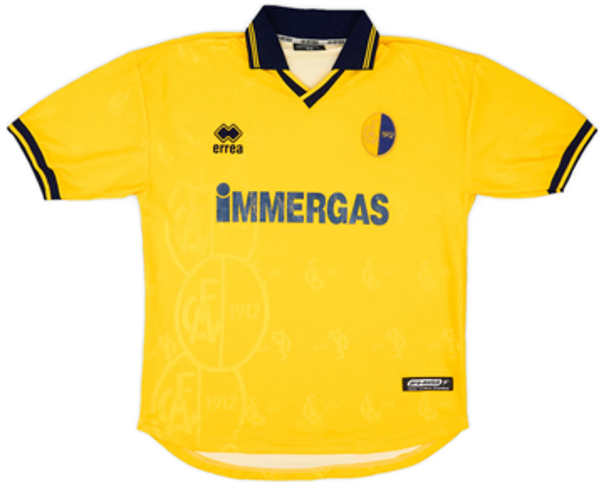 Errea Modena Mens SS Home Shirt 2001/02