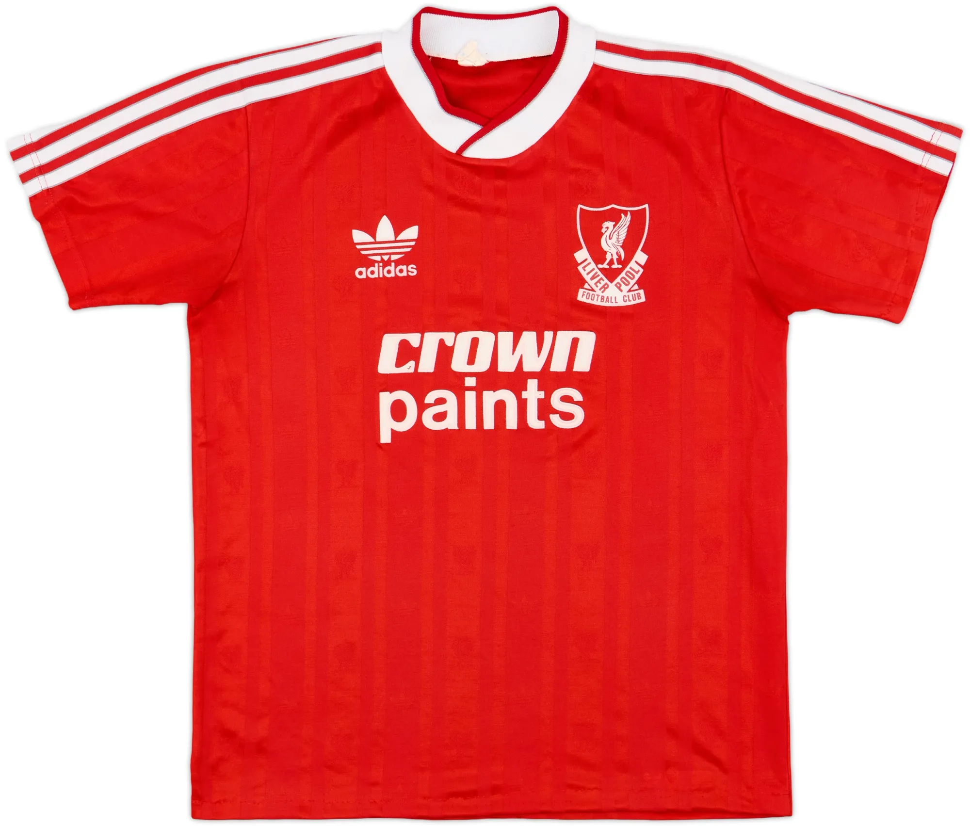 adidas Liverpool Mens SS Home Shirt 1987/88