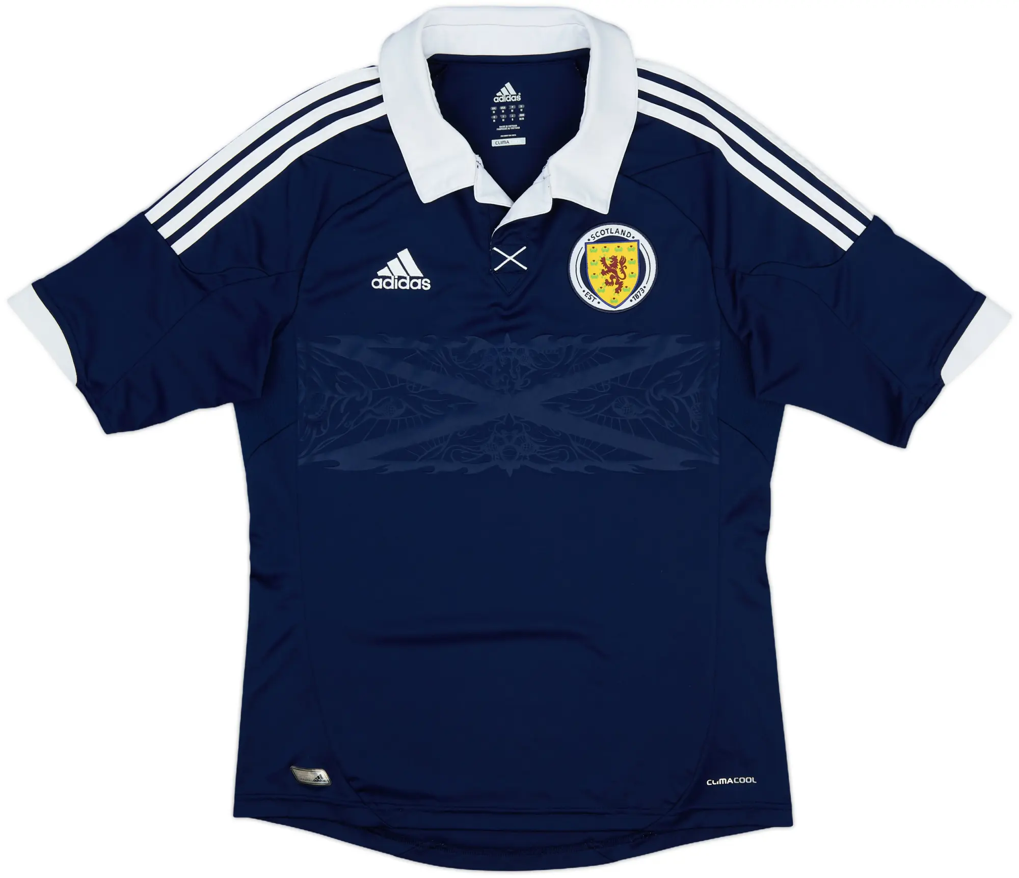 adidas Scotland Mens SS Home Shirt 2011