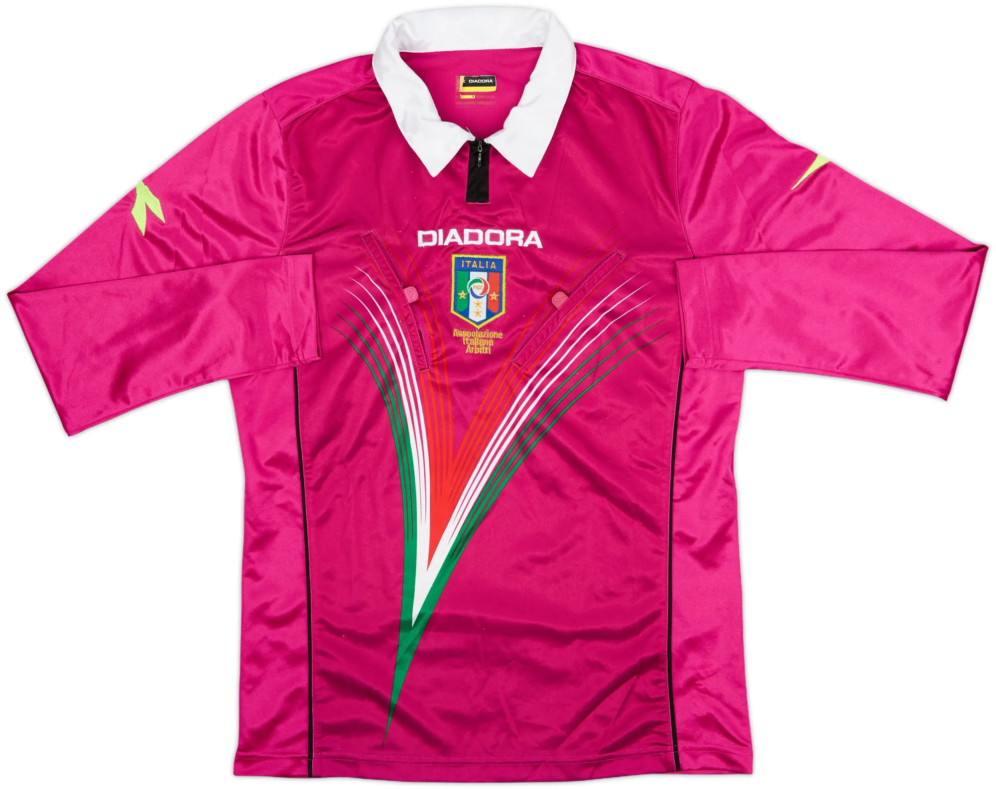 Diadora Italy Mens LS Home Shirt 2011