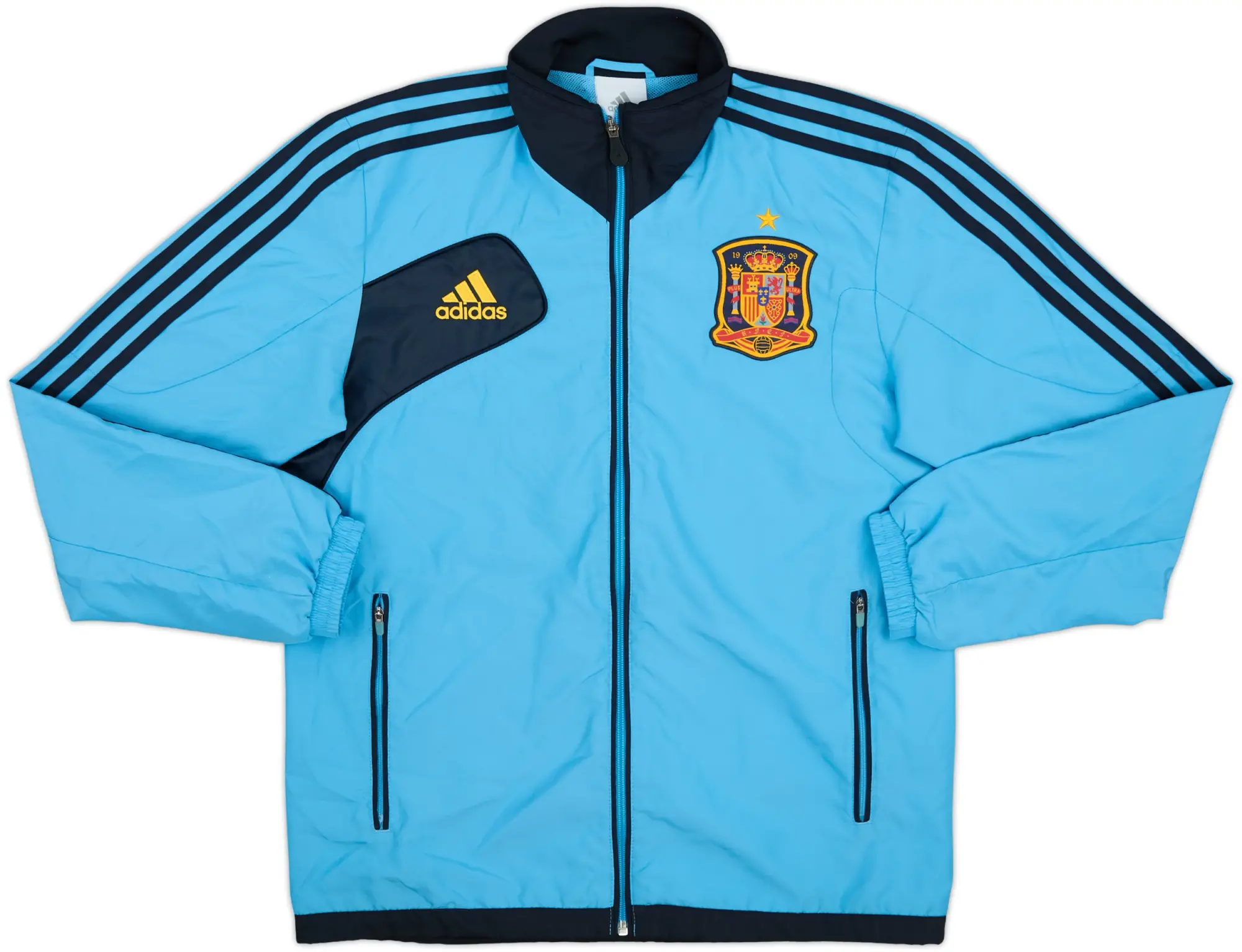 2010-11 Spain adidas Track Jacket - 9/10 - (M)