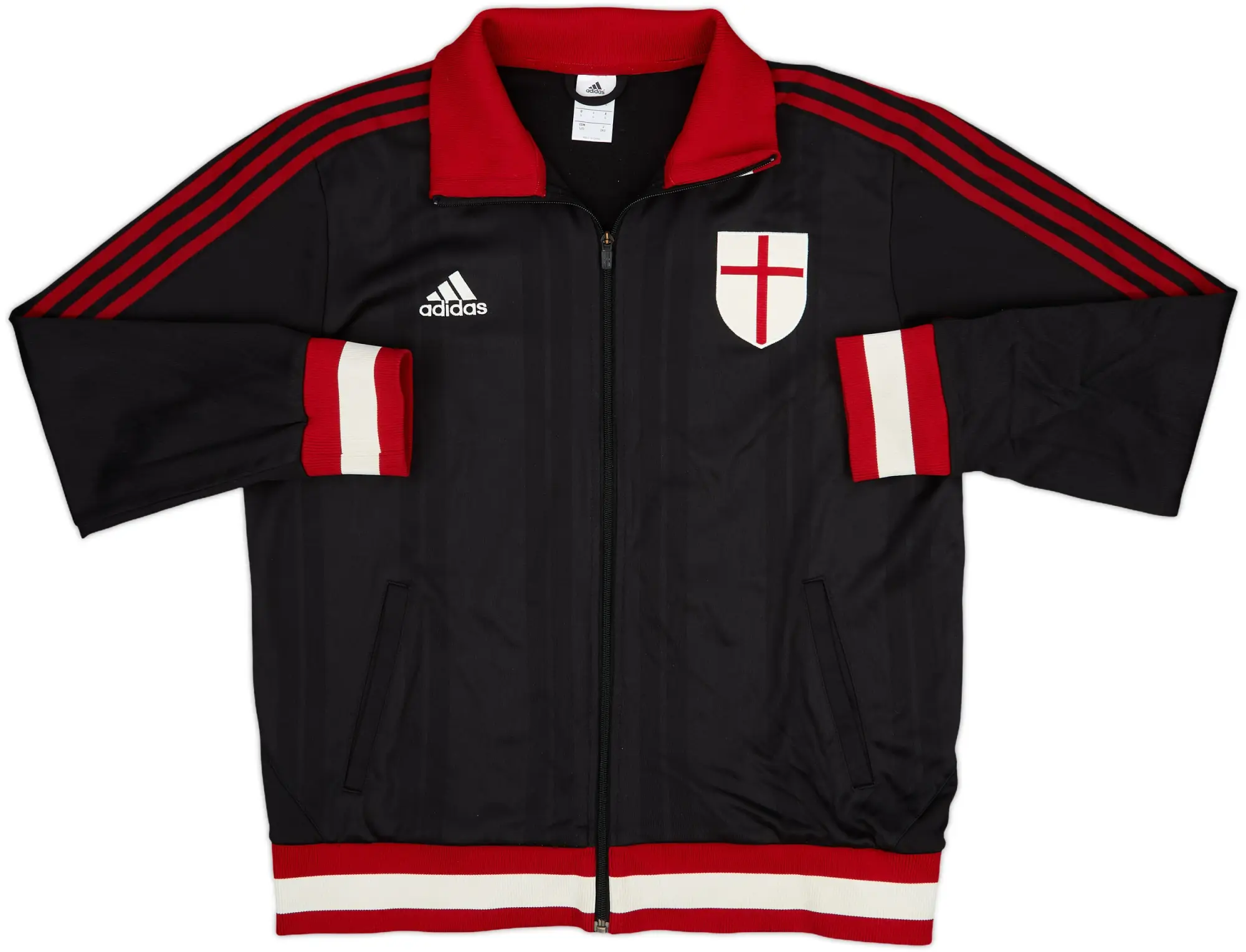 2014-15 AC Milan adidas Track Jacket - 8/10 - (L)