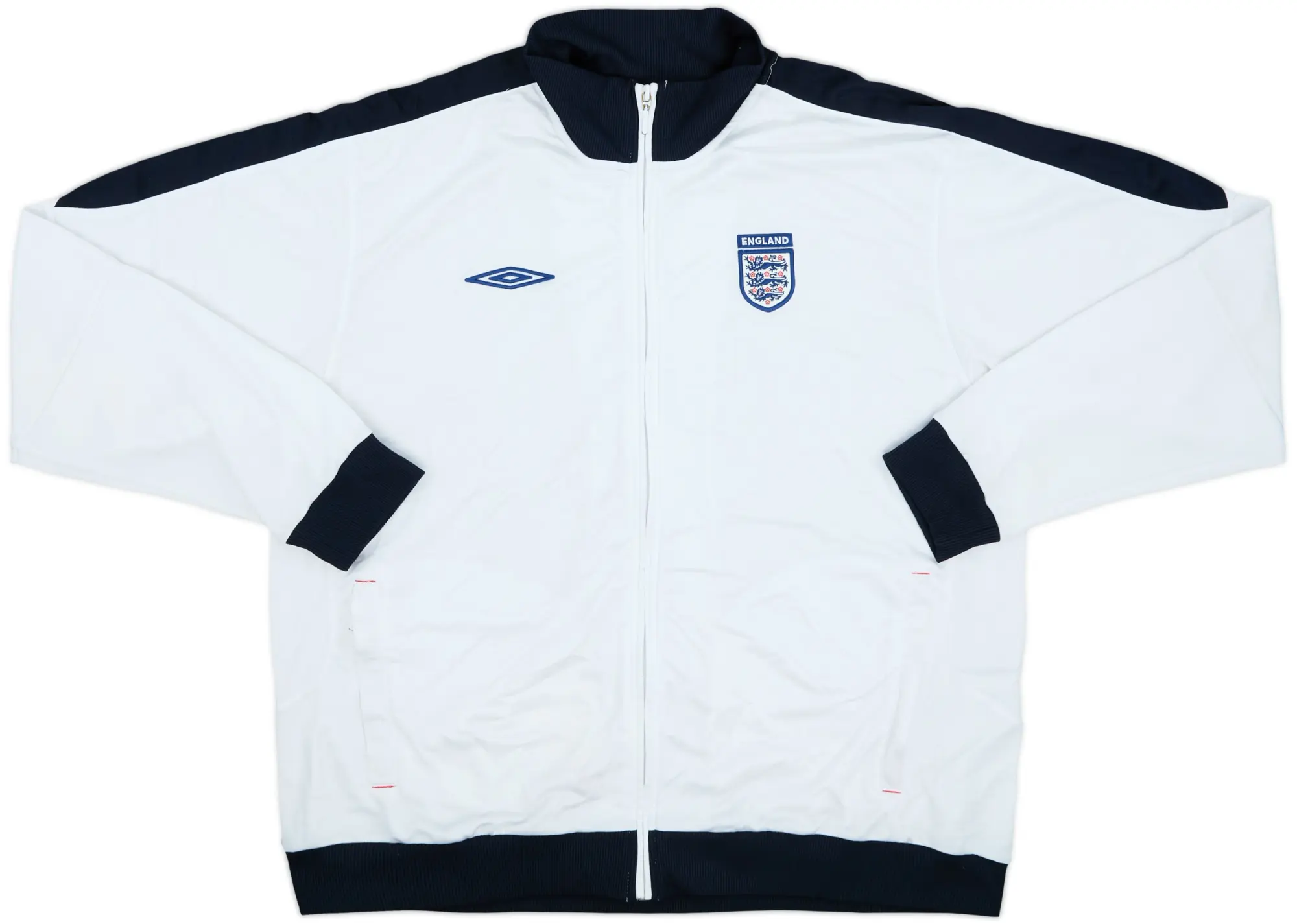 2007-09 England Umbro Track Jacket - 8/10 - (XXL)
