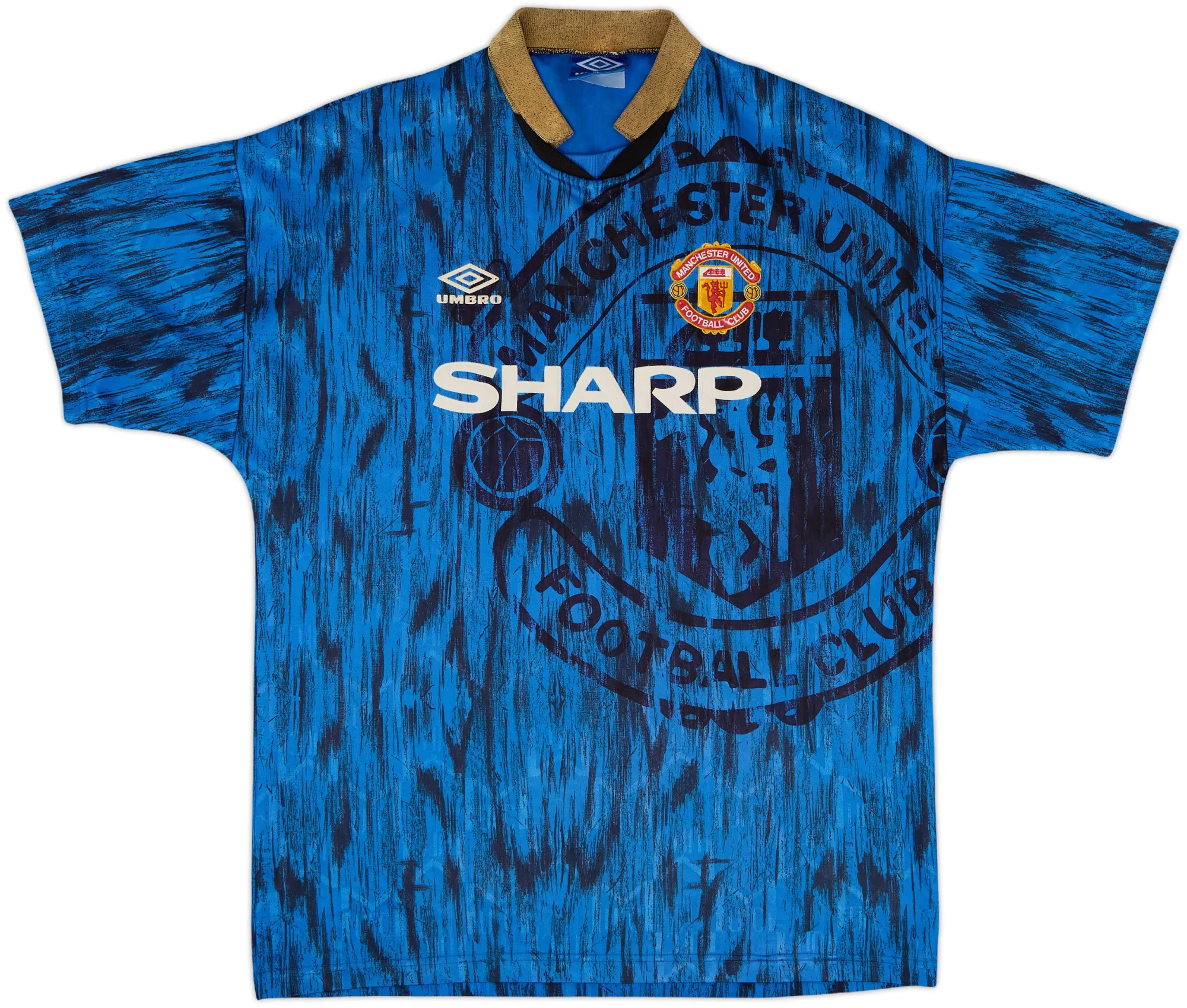 Umbro Manchester United Mens SS Away Shirt 1992/93