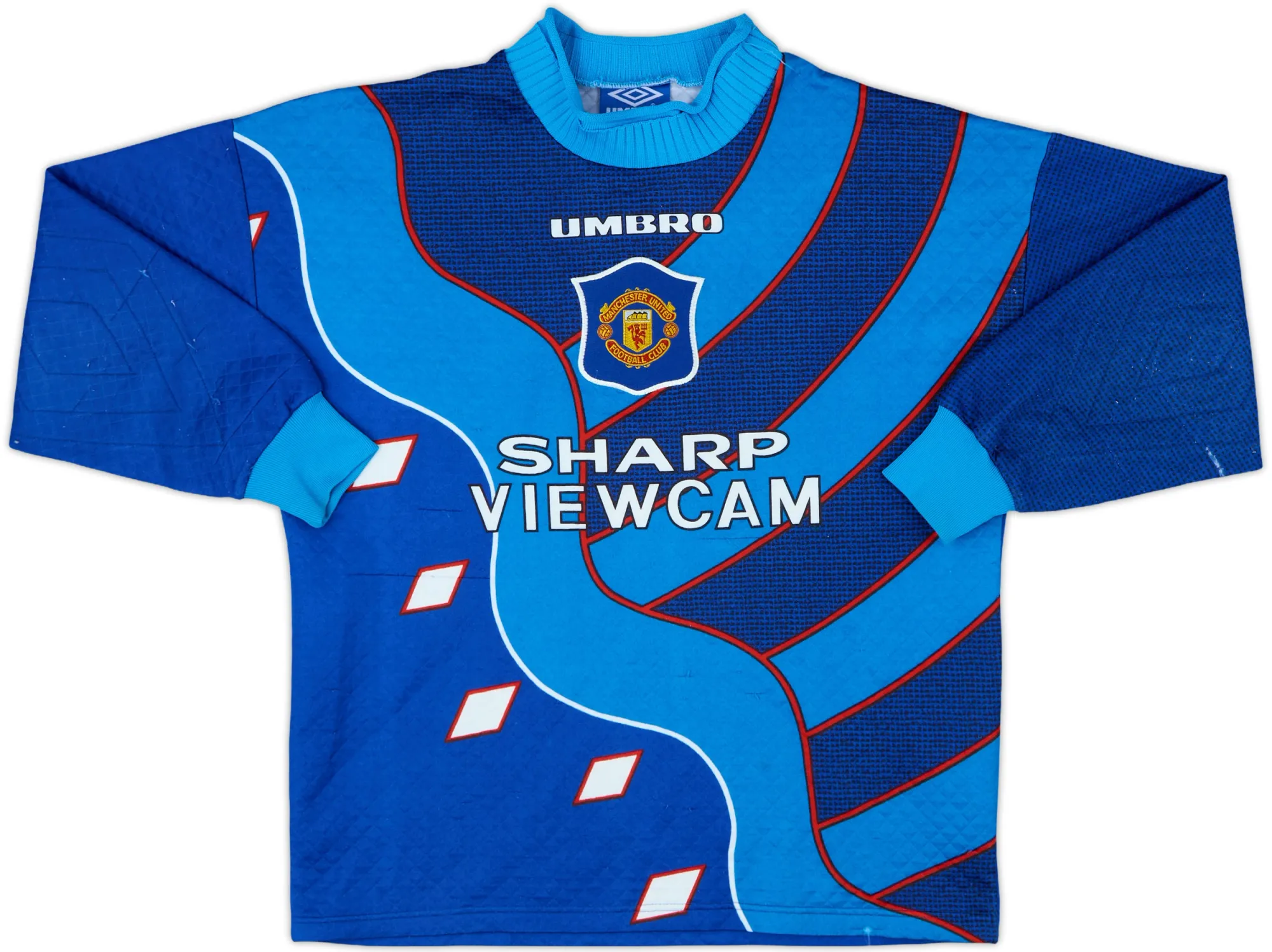 Umbro Manchester United Mens LS Goalkeeper Home Shirt 1994/95