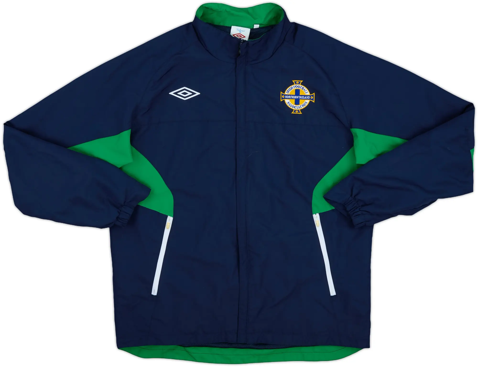 2010-12 Northern Ireland Umbro Track Jacket - 8/10 - (M)