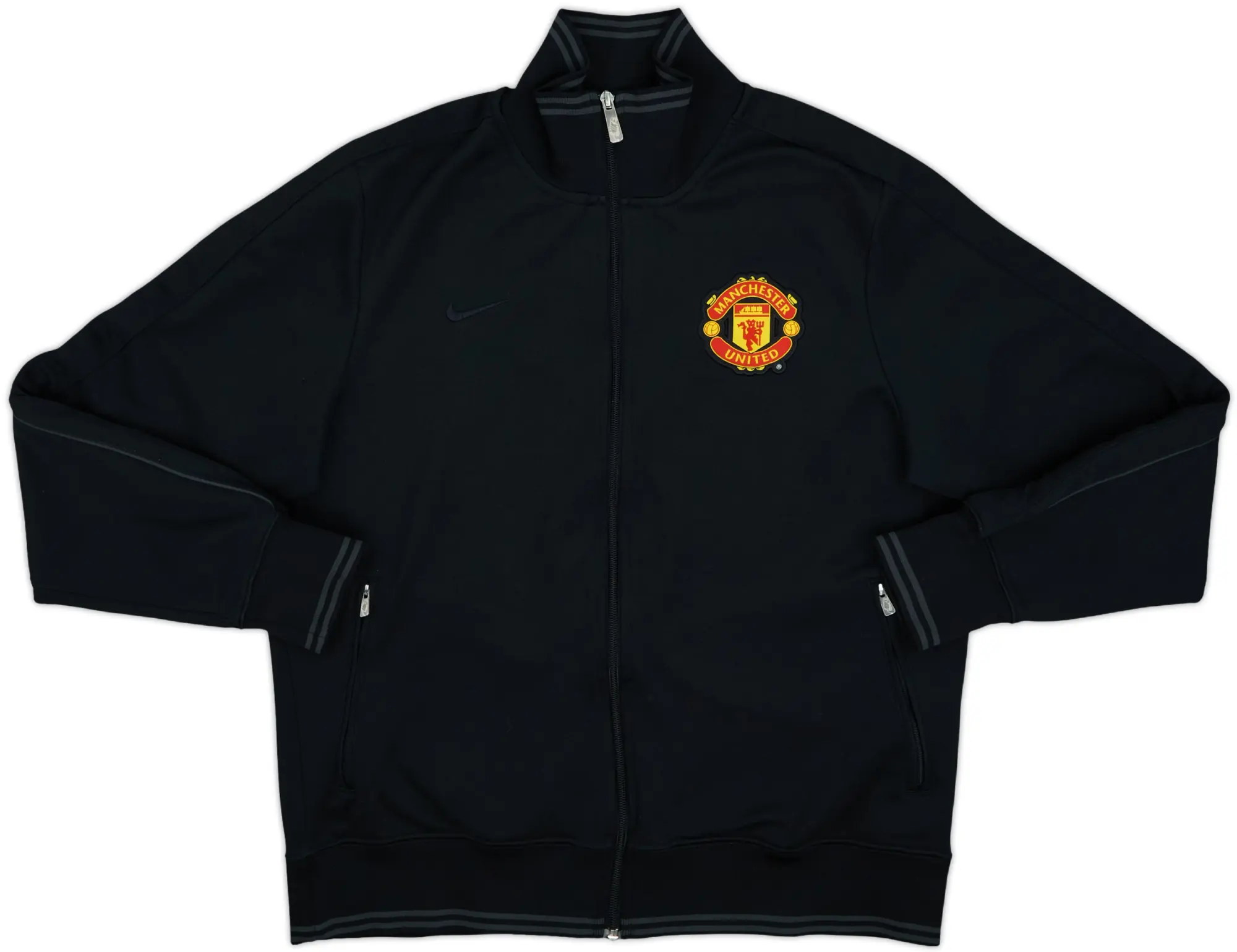 2012-13 Manchester United Nike Track Jacket - 9/10 - (L)