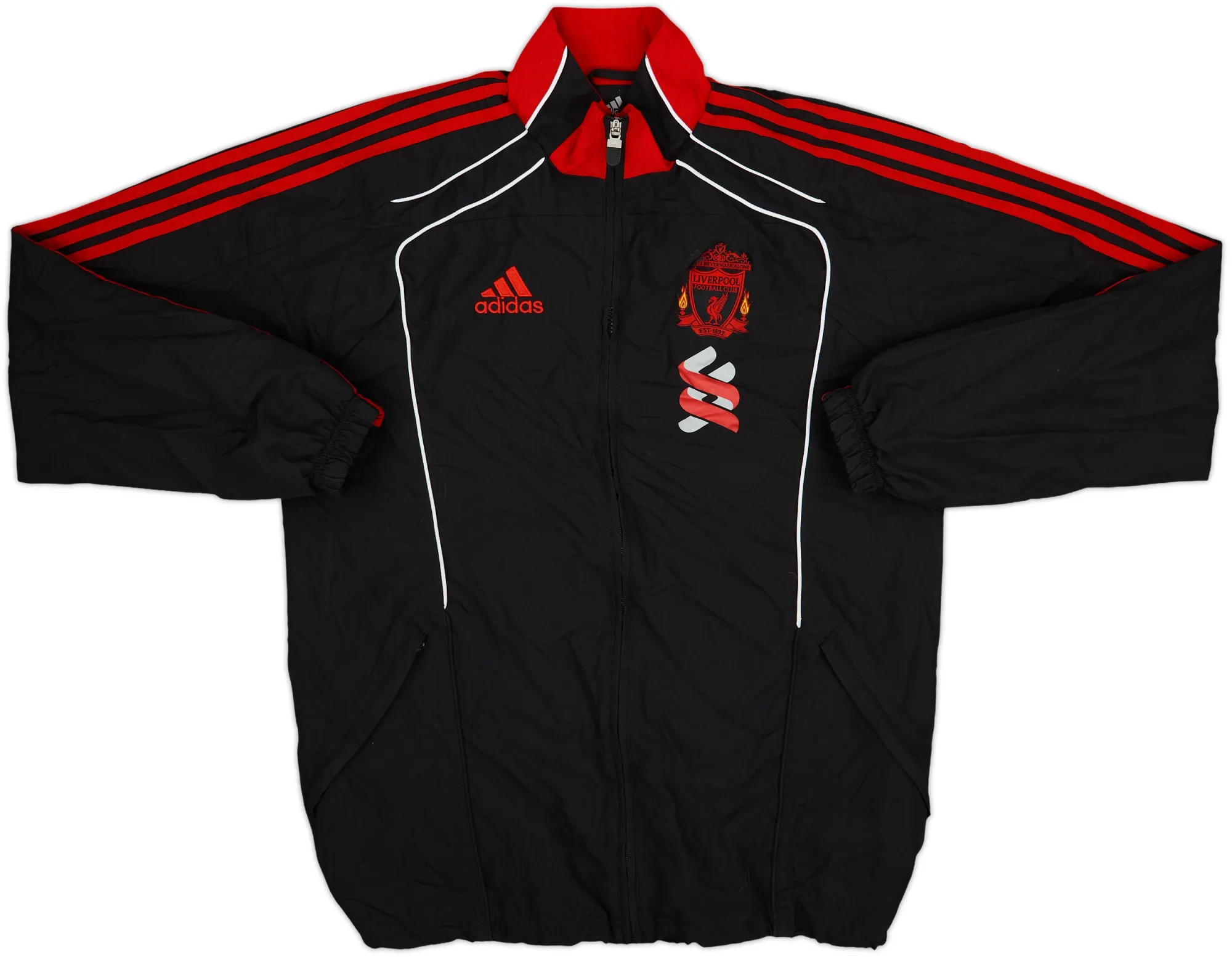 adidas Liverpool Mens SS Home Shirt 2010/11