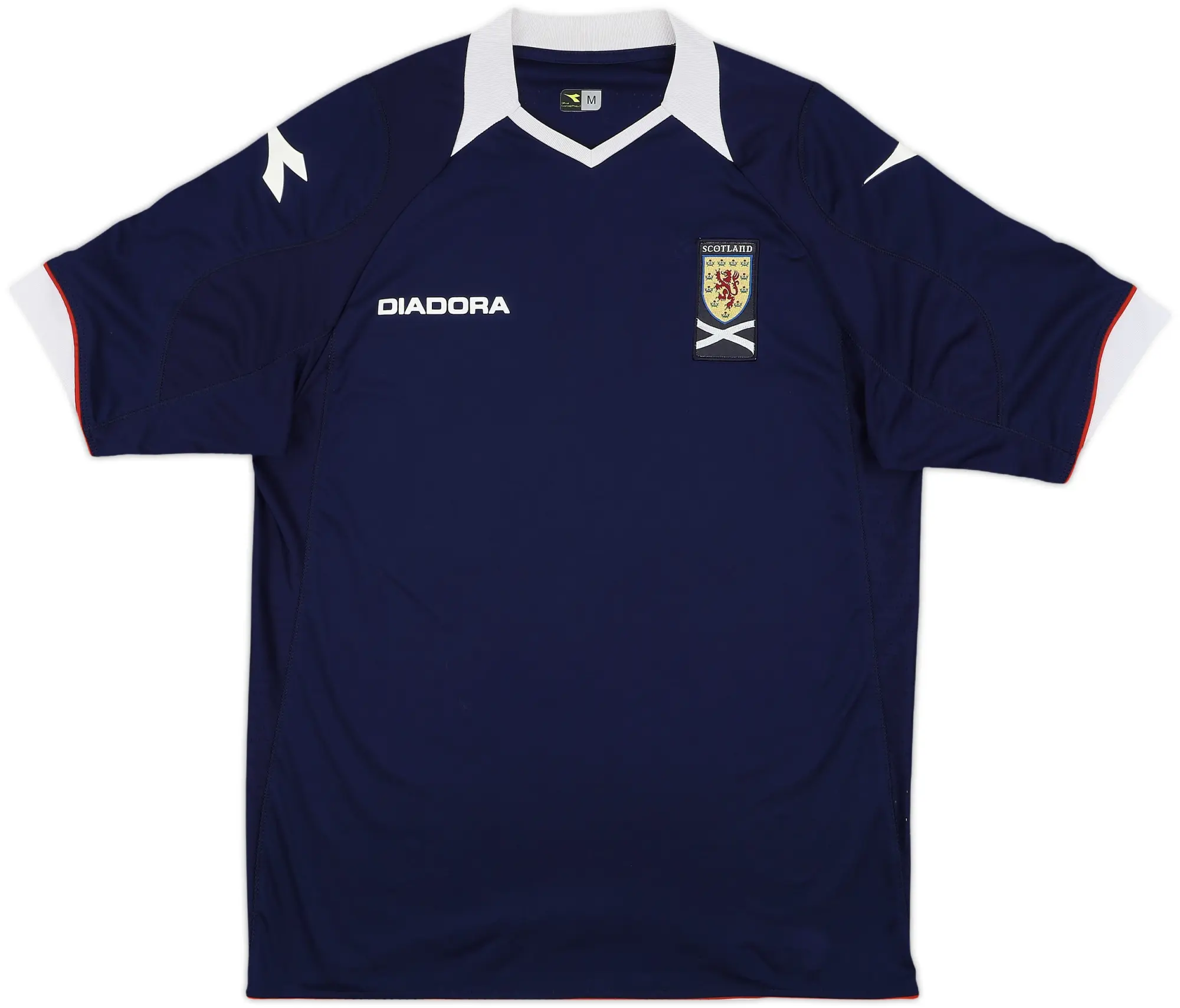 Diadora Scotland Mens SS Home Shirt 2008