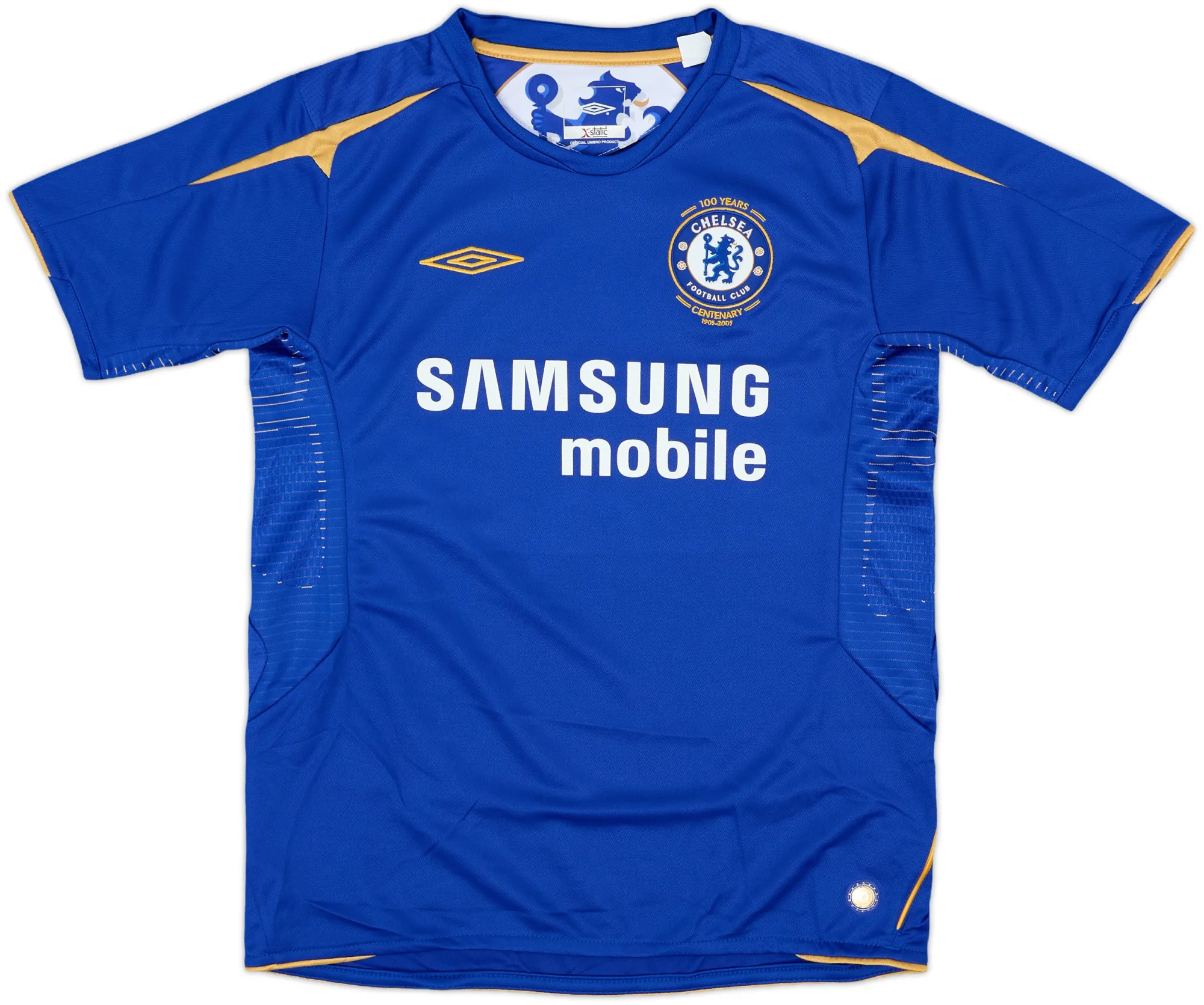 Umbro Chelsea Boys SS Home Shirt 2005/06