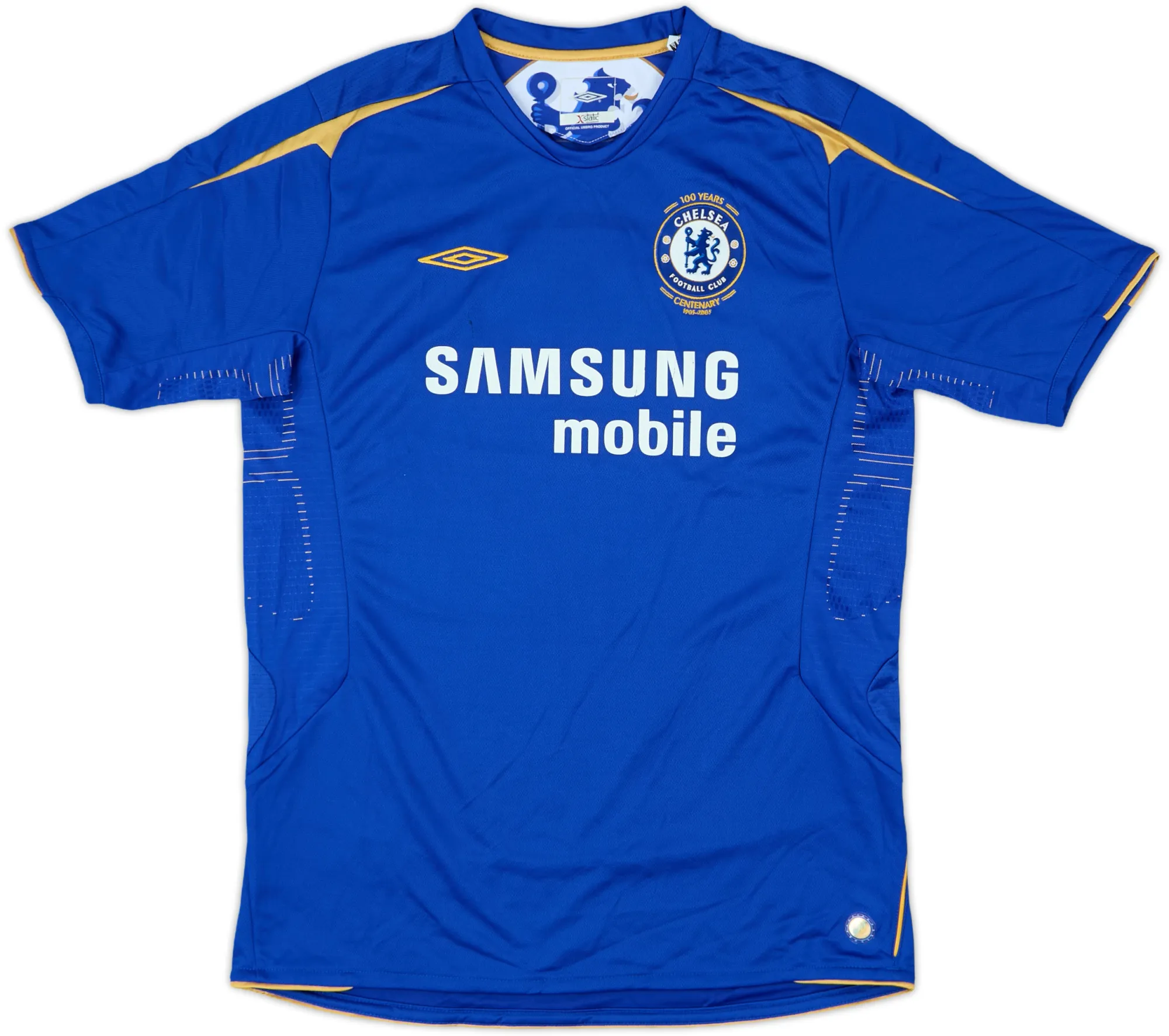 Umbro Chelsea Boys SS Home Shirt 2005/06