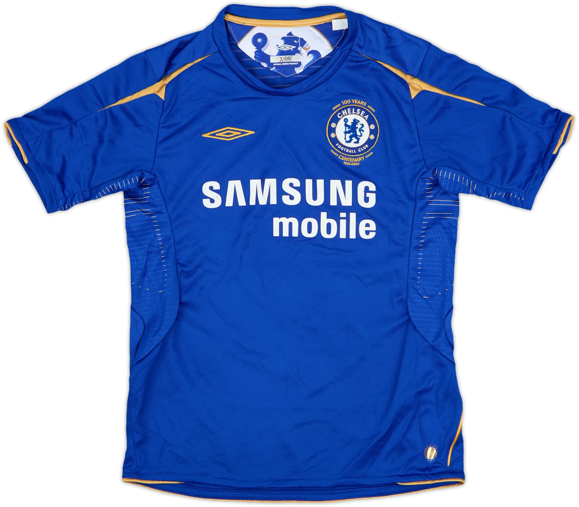 Umbro Chelsea Boys SS Home Shirt 2005/06
