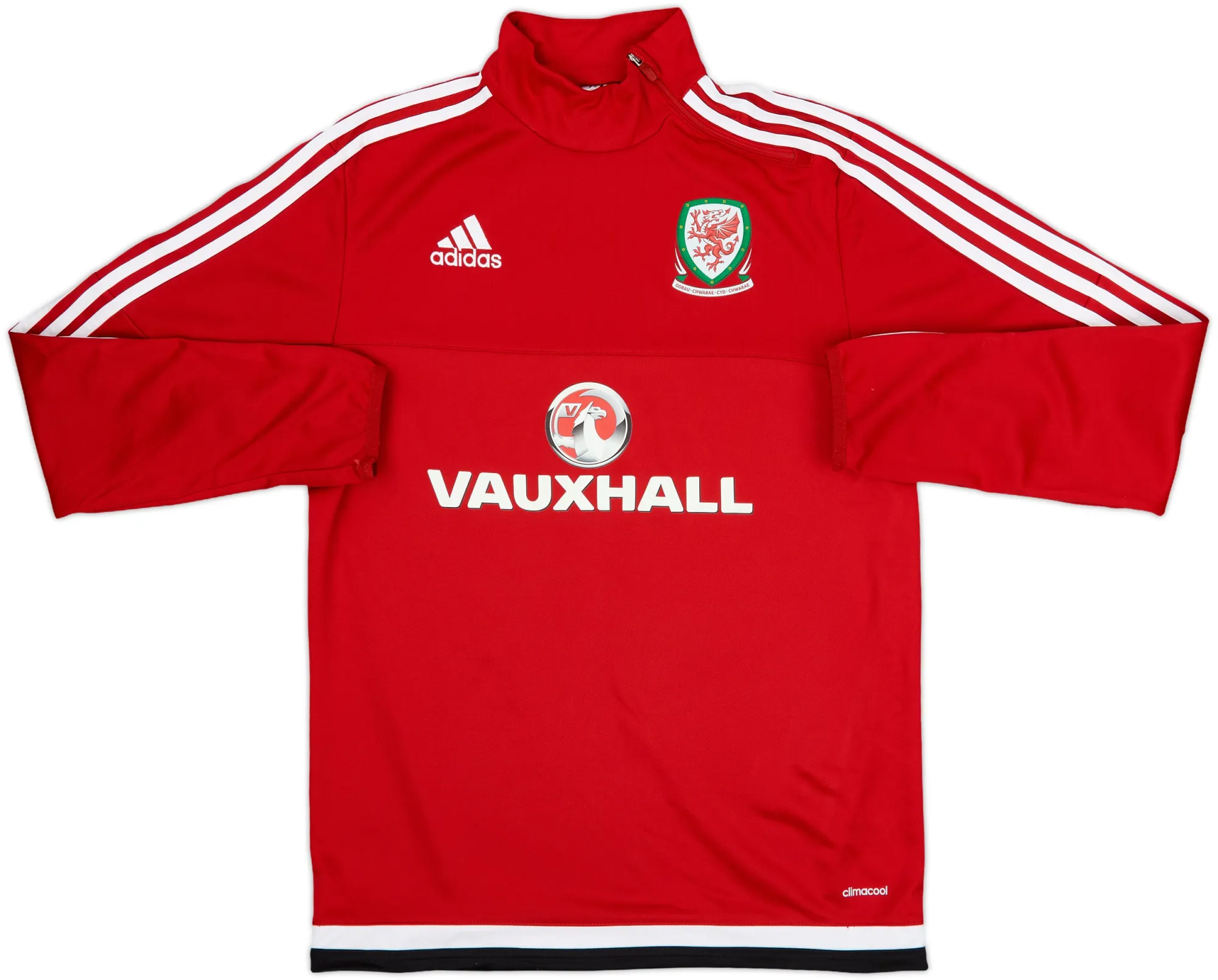 adidas Wales Mens SS Home Shirt 2015