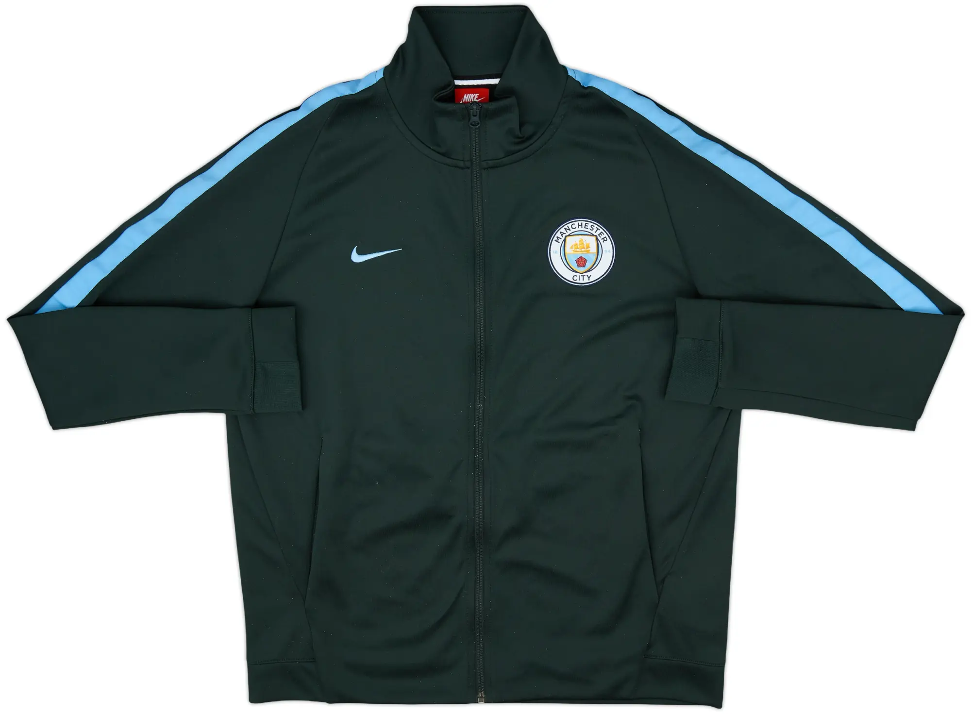 2017-18 Manchester City Nike Track Jacket - 8/10 - (L)