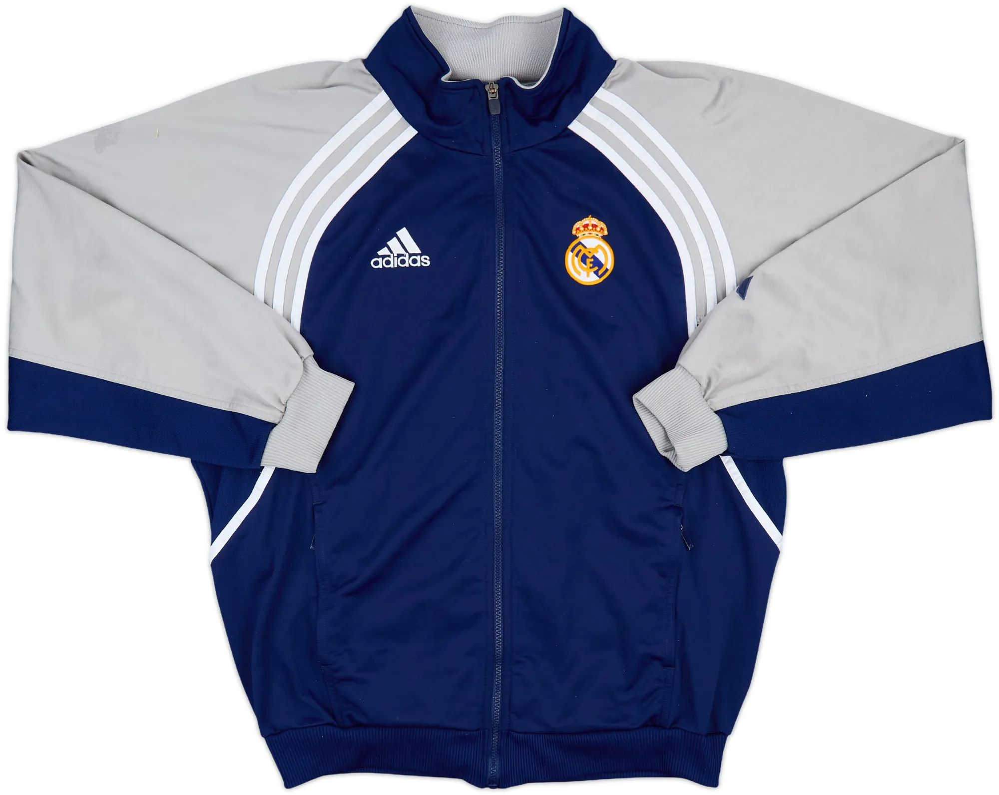 2000-01 Real Madrid adidas Track Jacket - 8/10 - (M/L)