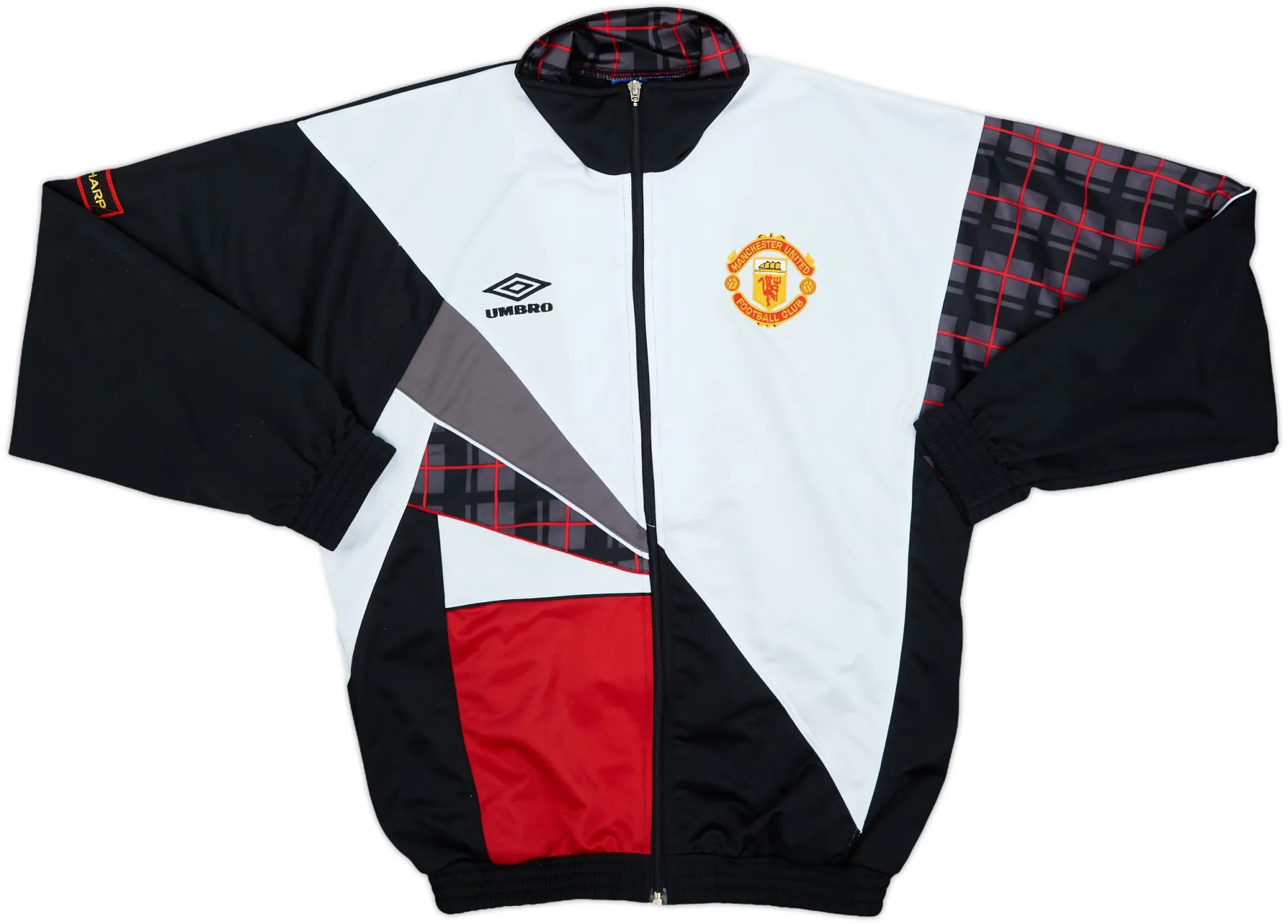 Umbro Manchester United Mens SS Home Shirt 1996/97