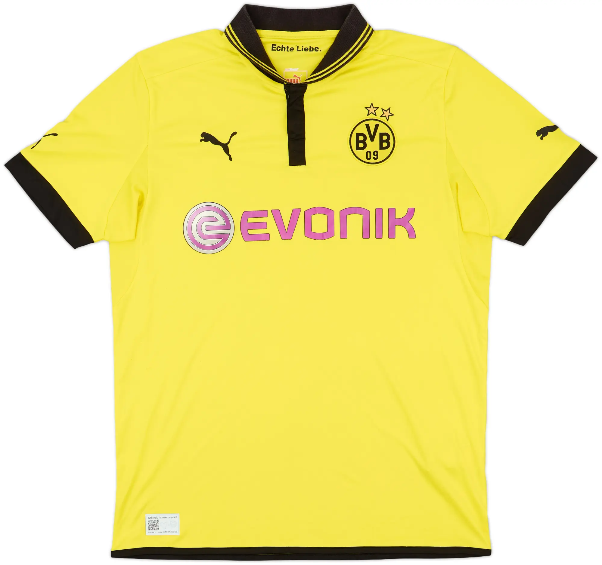 Puma Borussia Dortmund Mens SS Home Shirt 2012/13