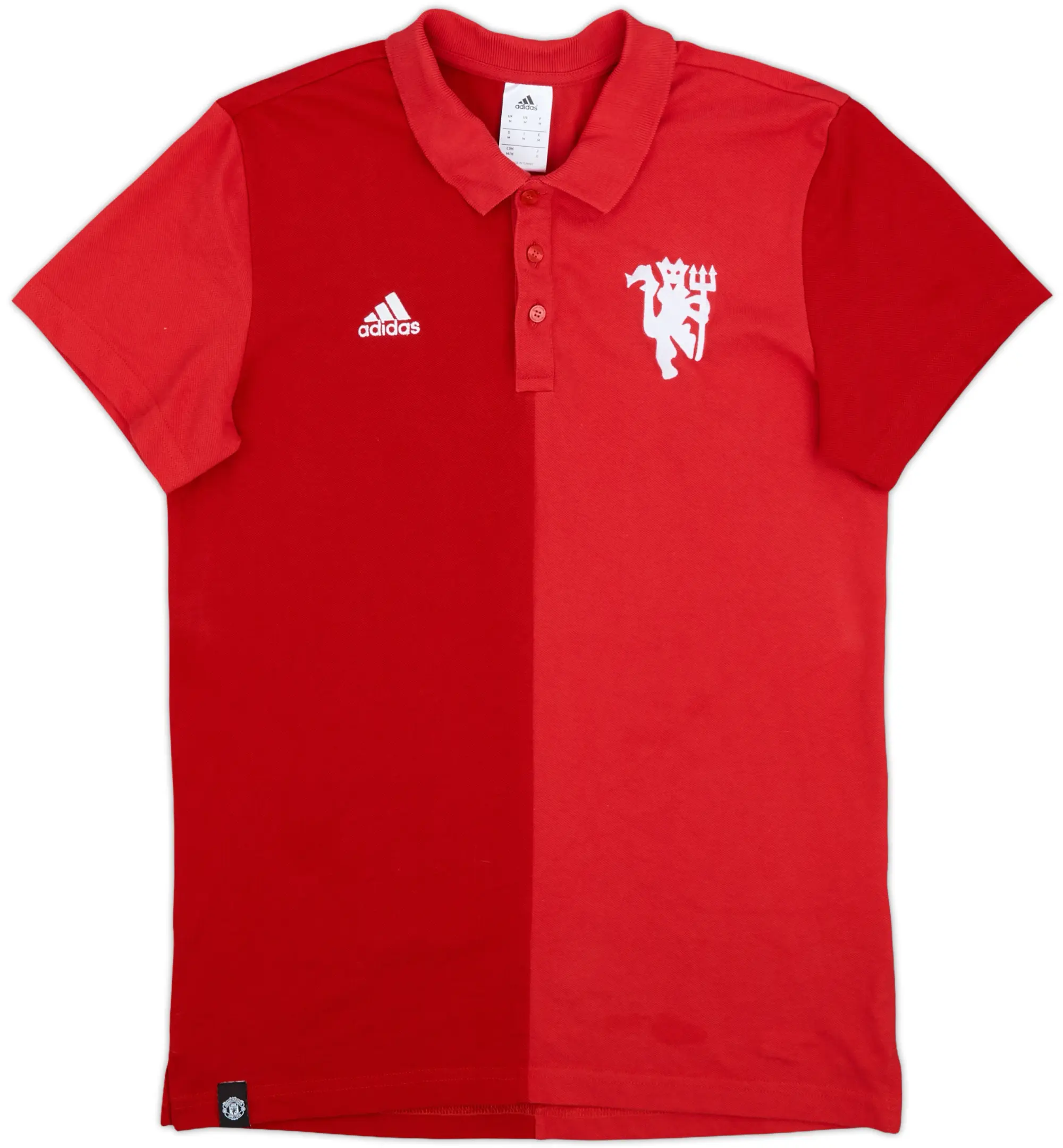 2016-17 Manchester United adidas Polo Shirt - 9/10 - (M)
