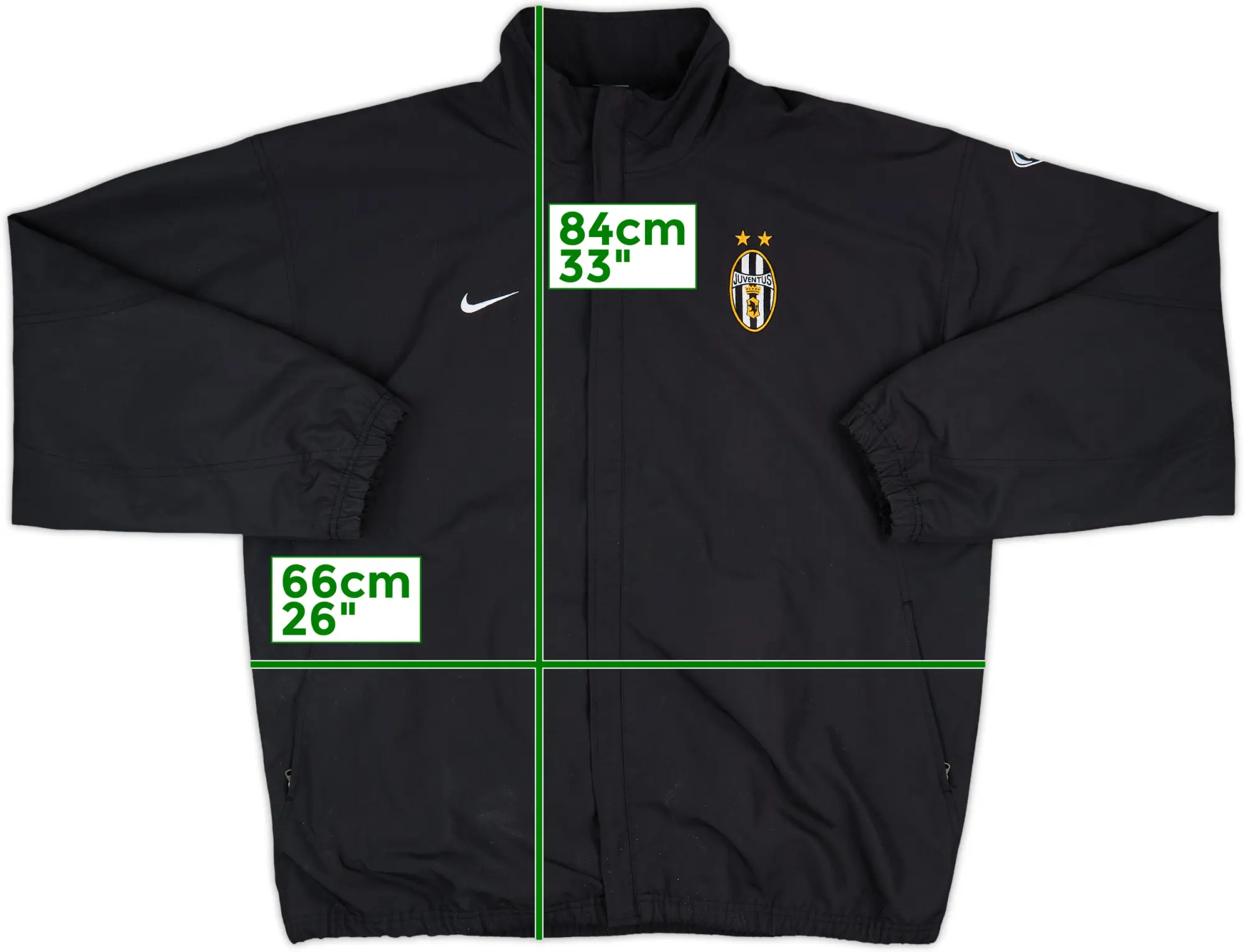 2003-04 Juventus Nike Track Jacket - 8/10 - (XL)
