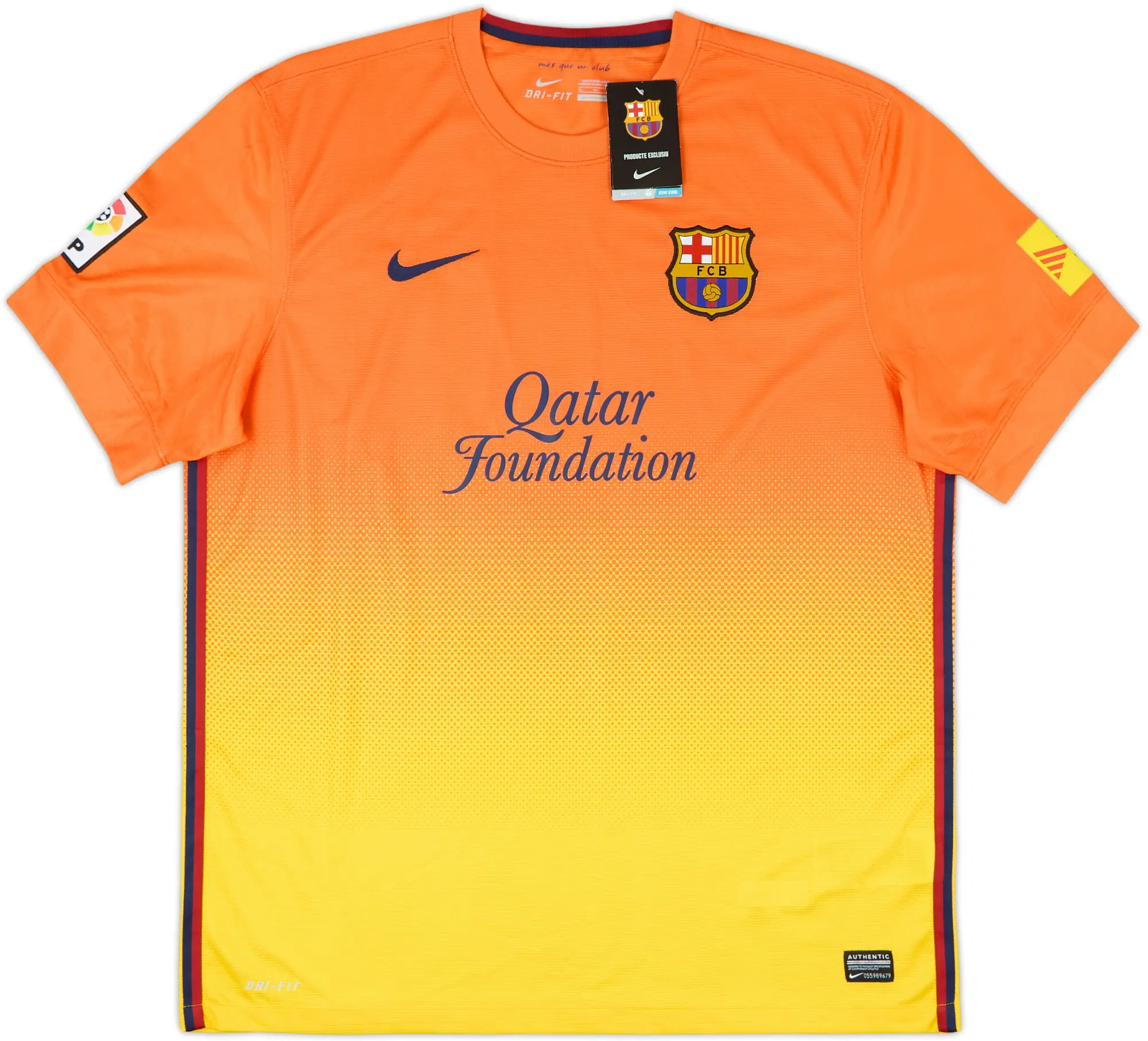 Nike Barcelona Mens SS Away Shirt 2012/13