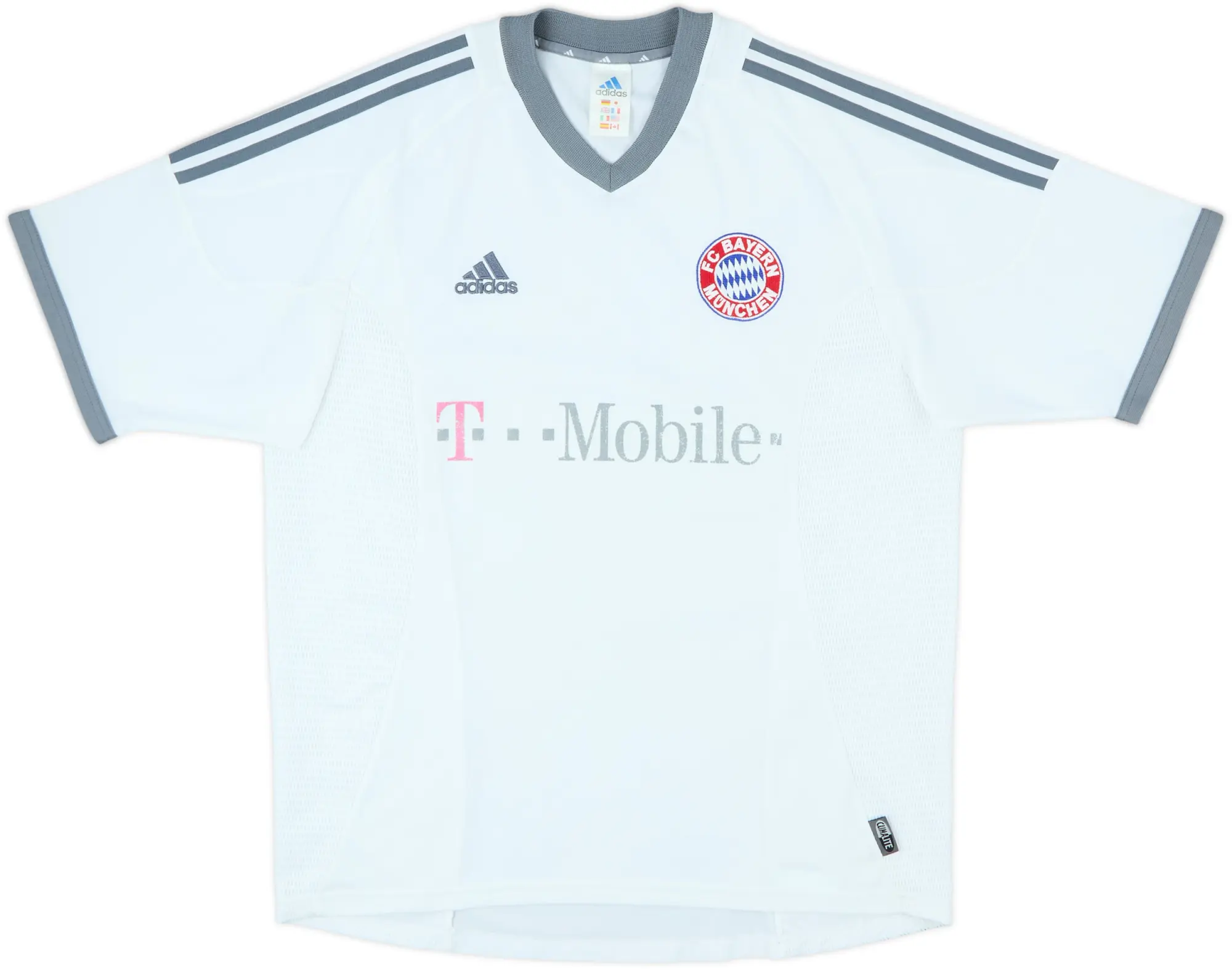 adidas Bayern Munich Mens SS Away Shirt 2002/03